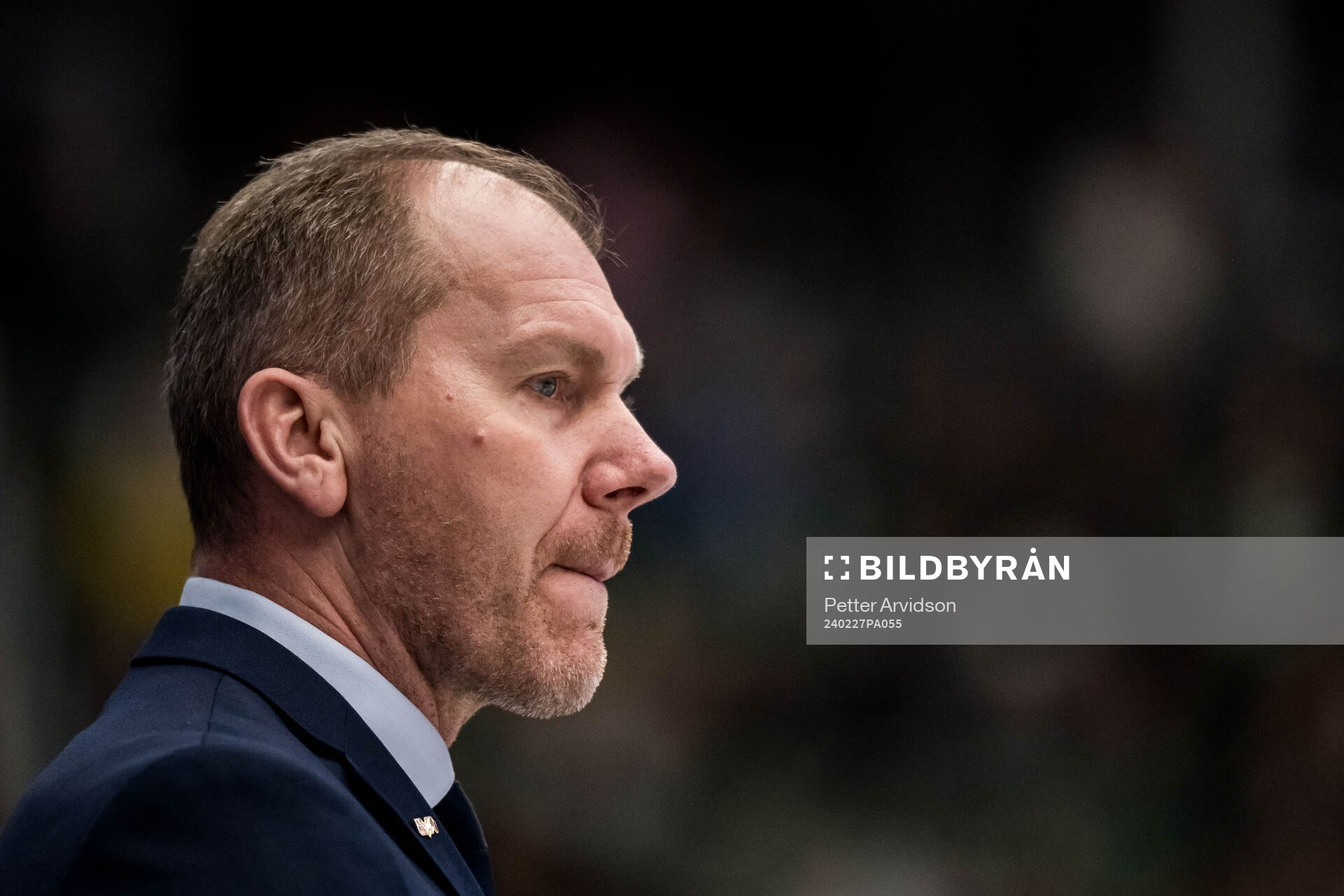 HV71s tränare Johan Lindbom