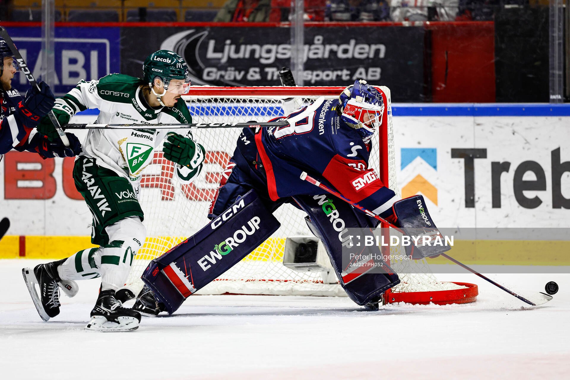 Linköpings målvakt Marcus Högberg