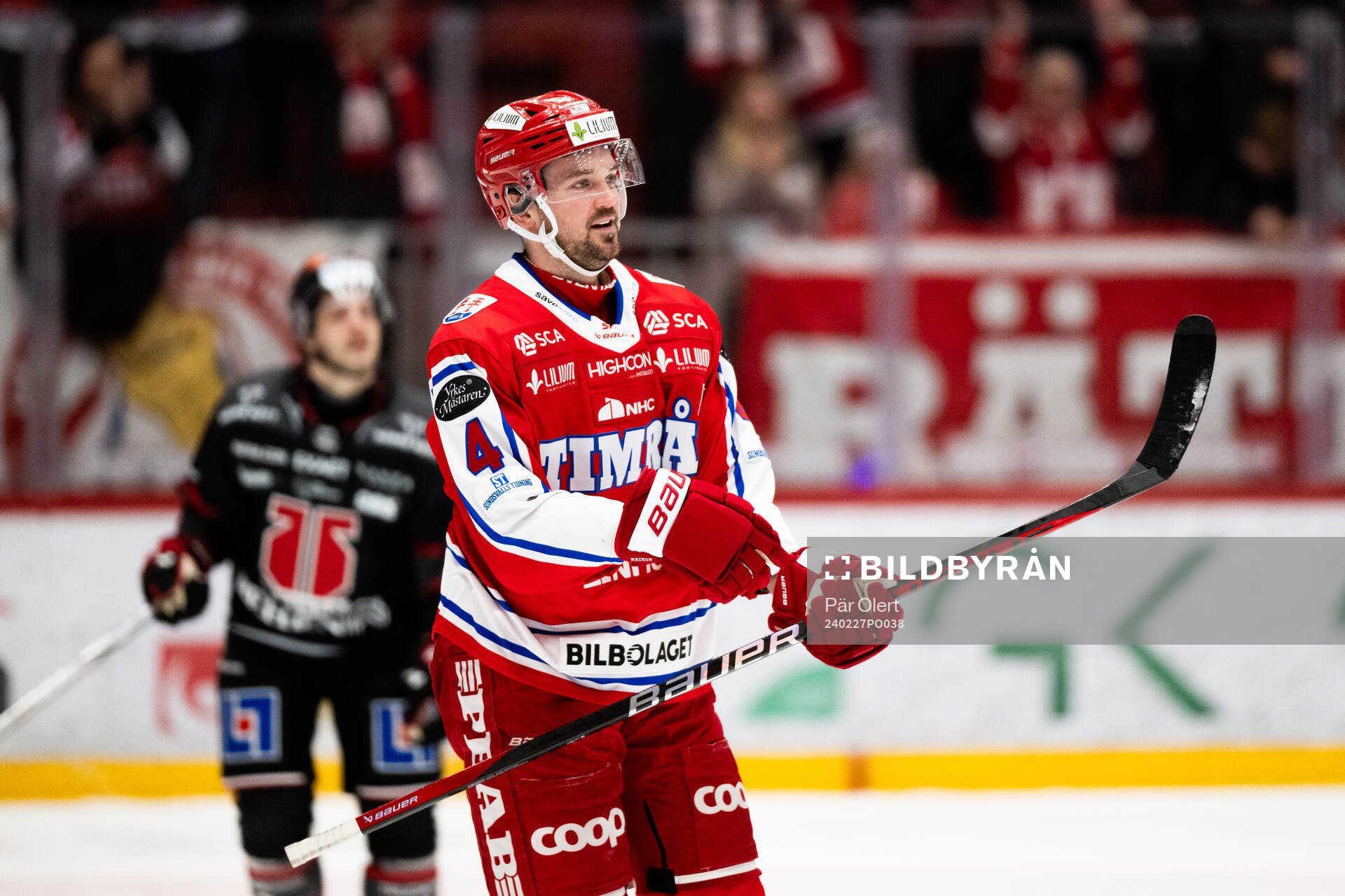 Timrås Tim Erixon jublar