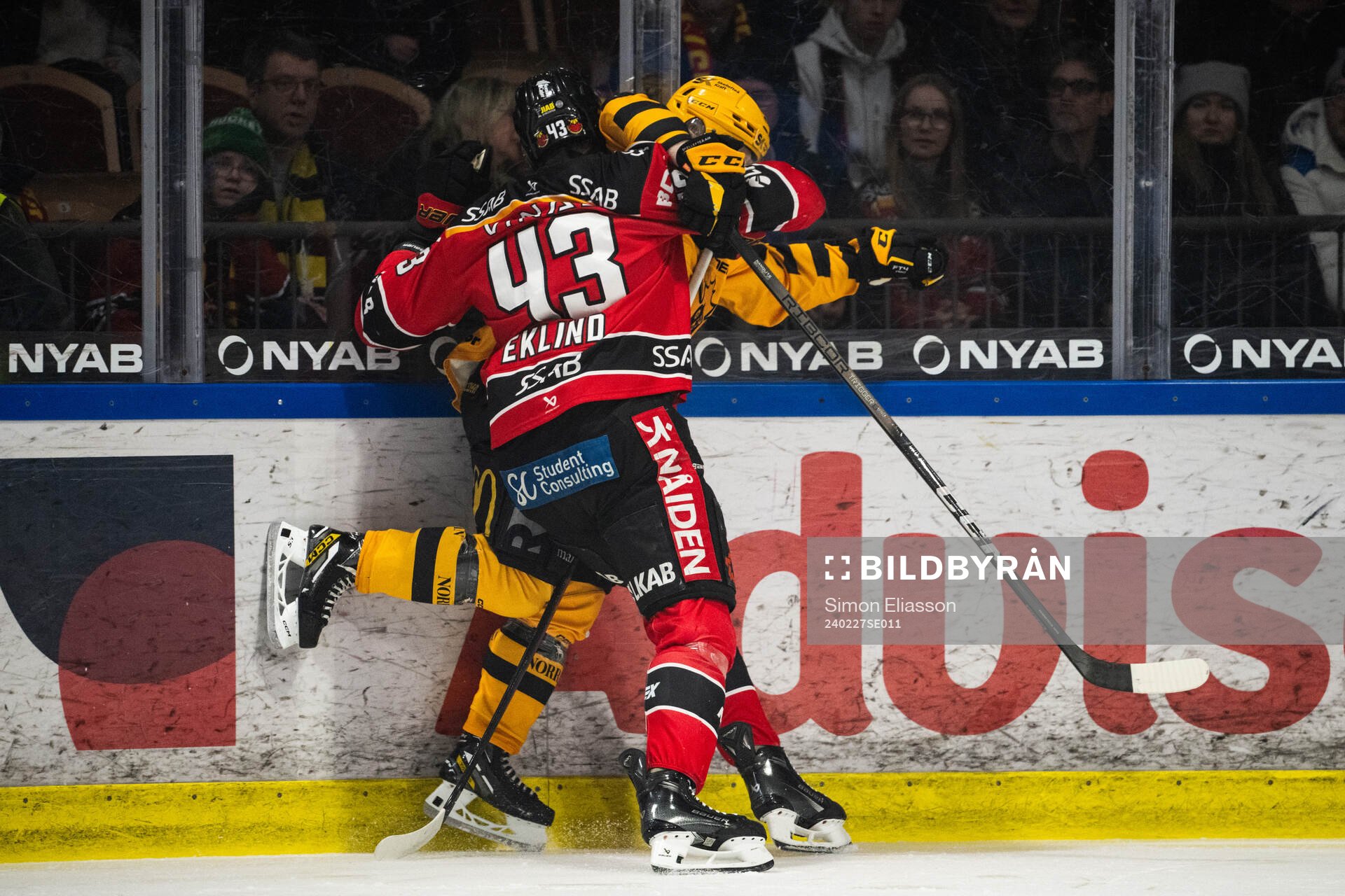 Luleås Oscar Eklind och Skellefteås Oskar Nilsson