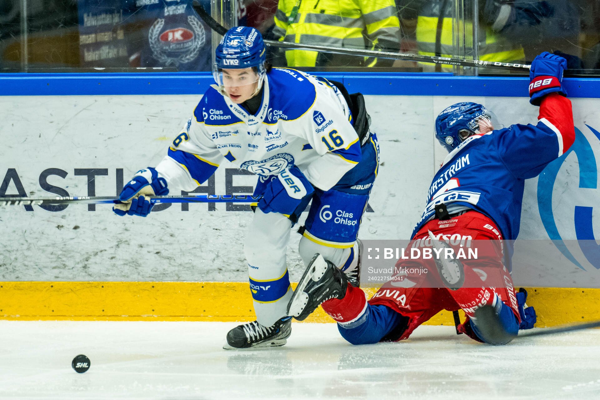 Leksands Felix Unger Sörum och Oskarshamns Niclas Burström