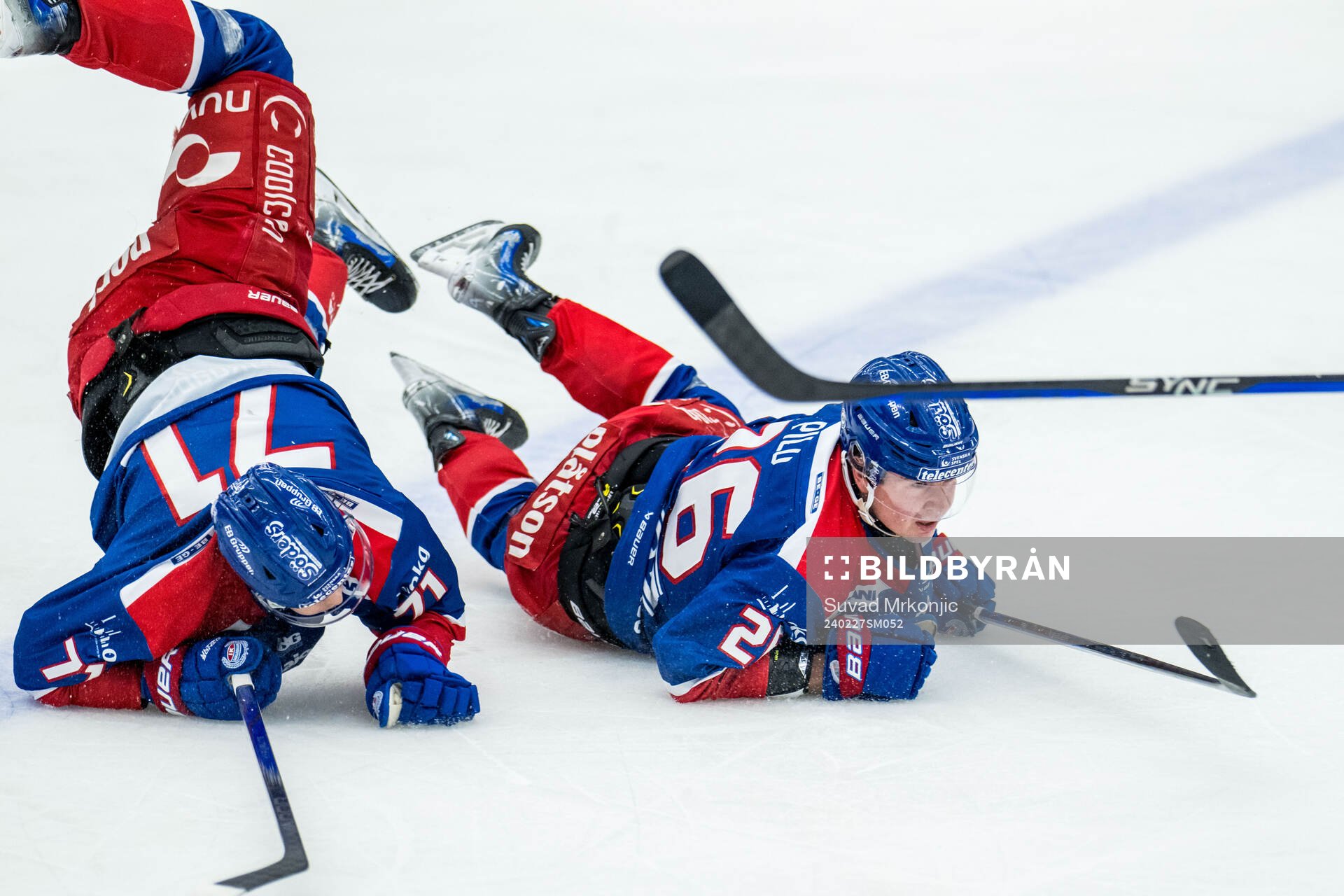 Oskarshamns Viktor Lodin och Lukas Pilö