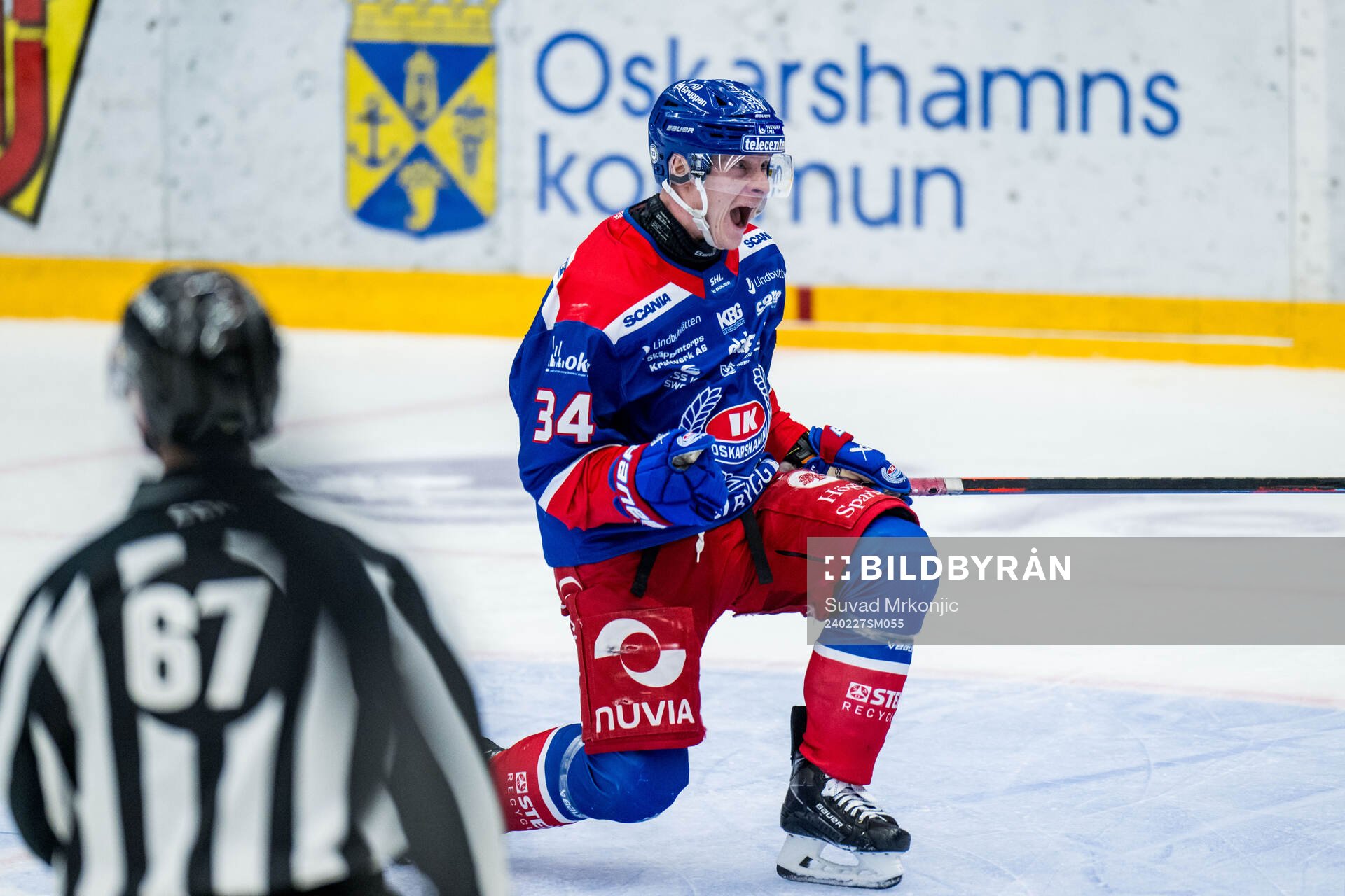 Oskarshamns Olli Palola jublar