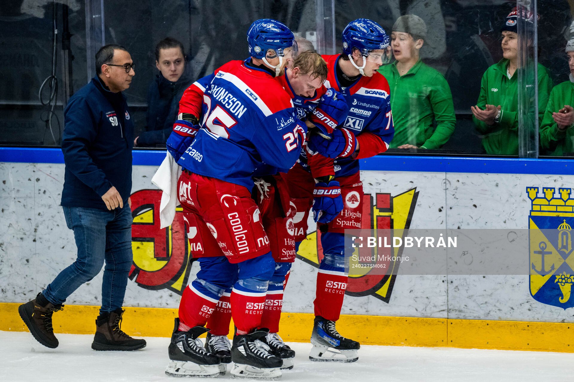 Oskarshamns Olli Palola lämnar planen