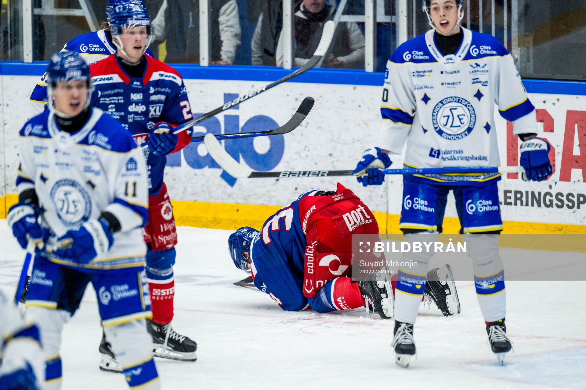 Oskarshamns Olli Palola har ont
