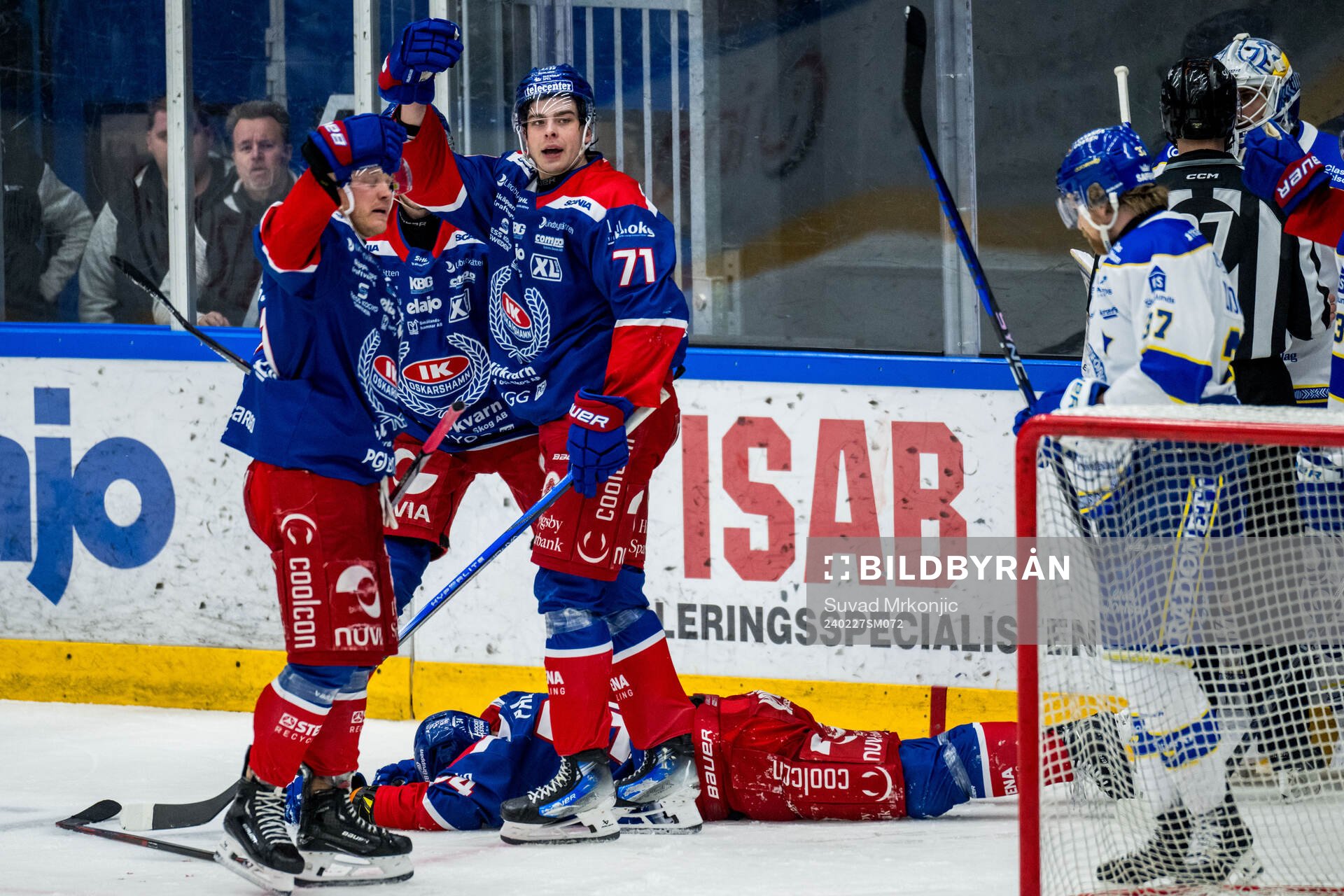 Oskarshamns Olli Palola har ont