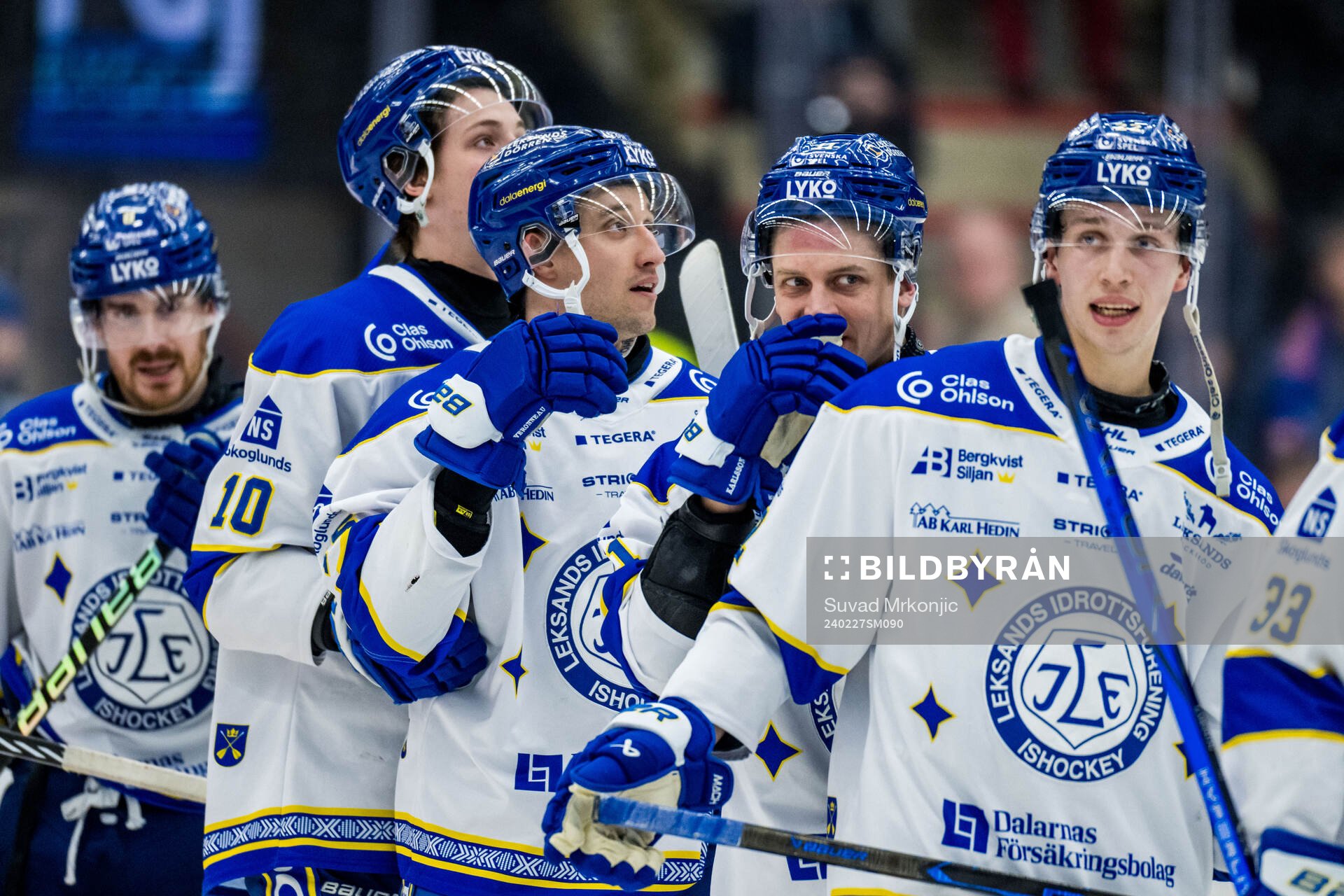 Leksands Max Veronneau jublar