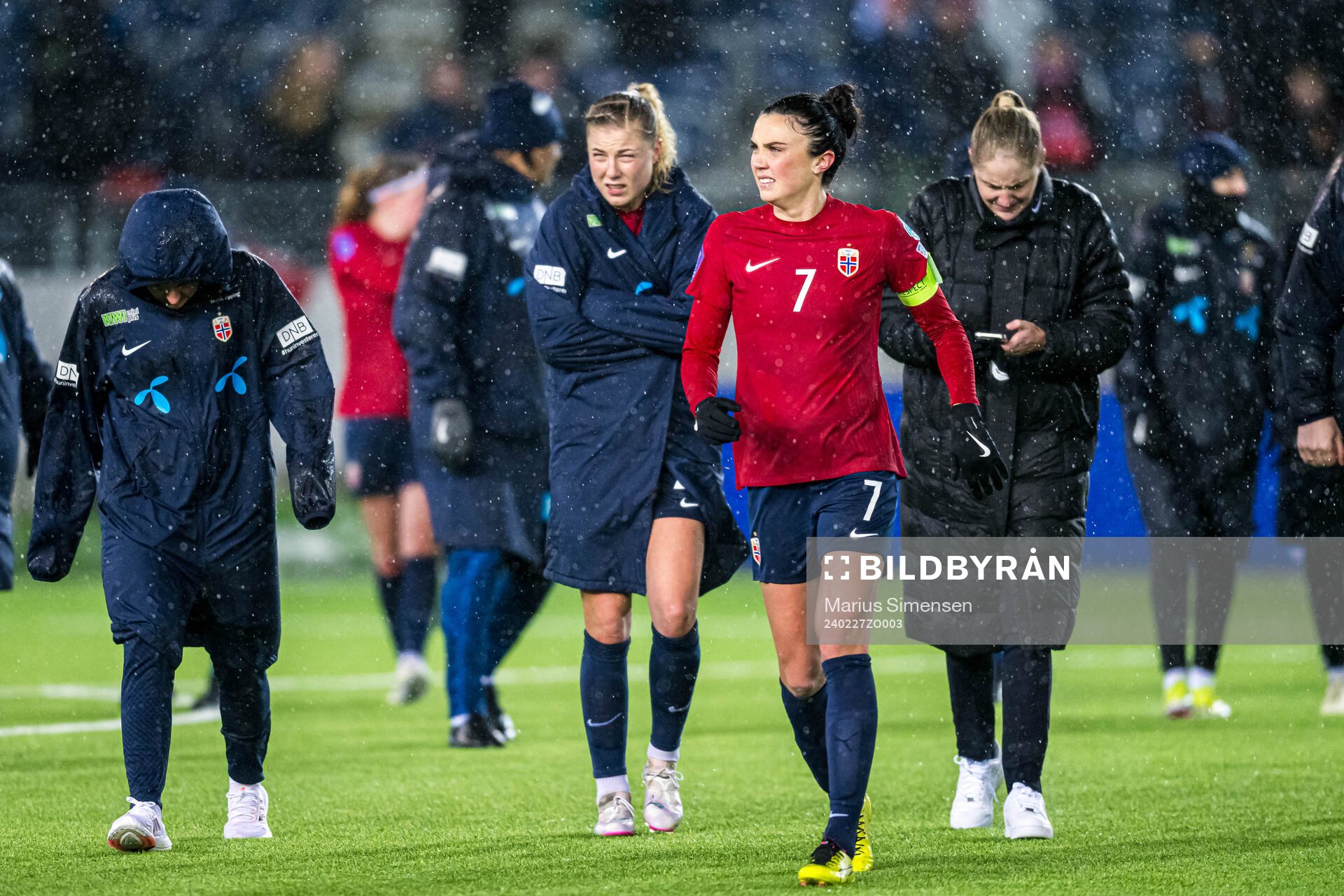 Sophie Roman Haug and Ingrid Syrstad Engen of Norway