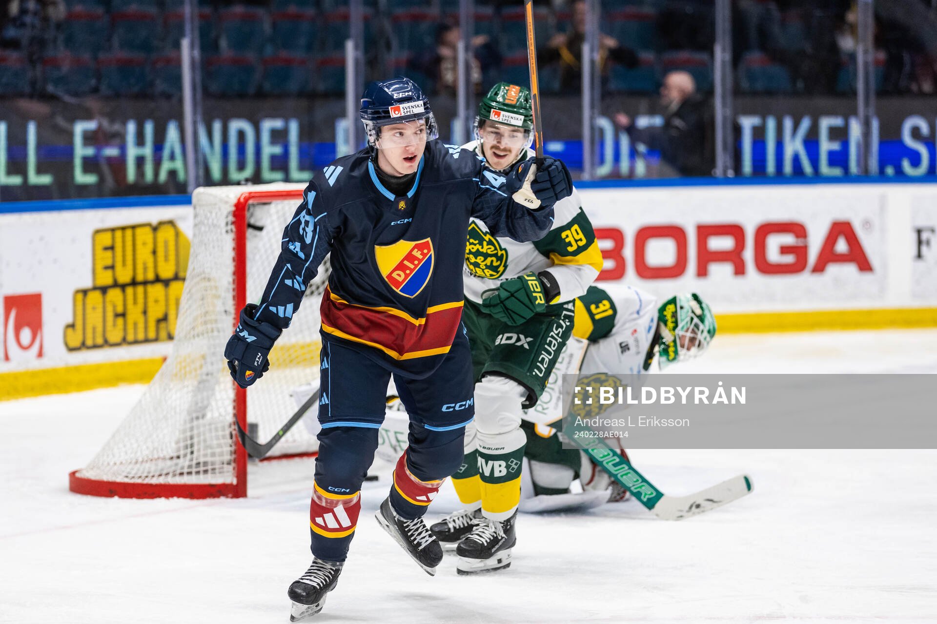 Kalle Loponen Djurgårdens jublar