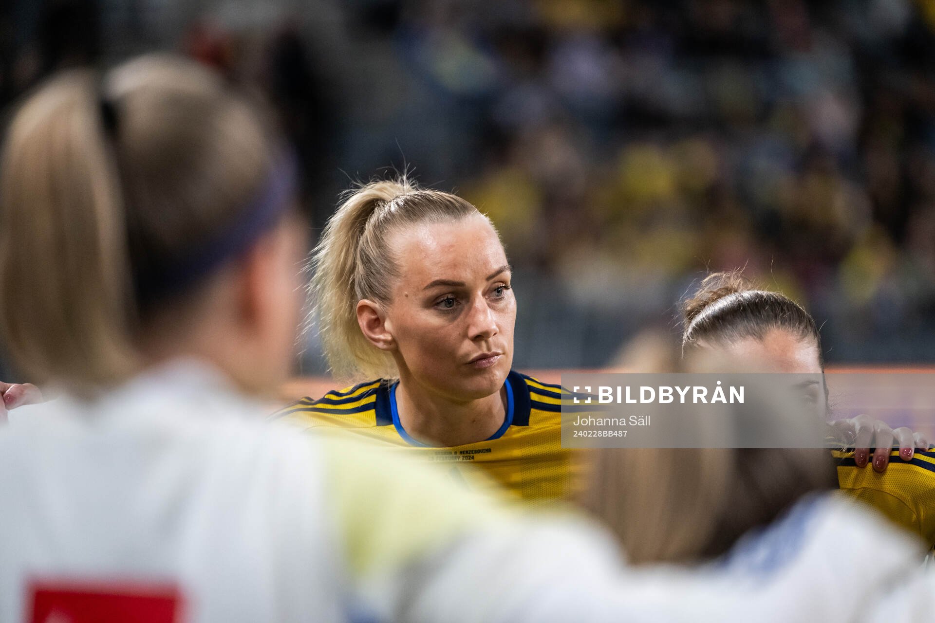 Stina Blackstenius of Sweden
