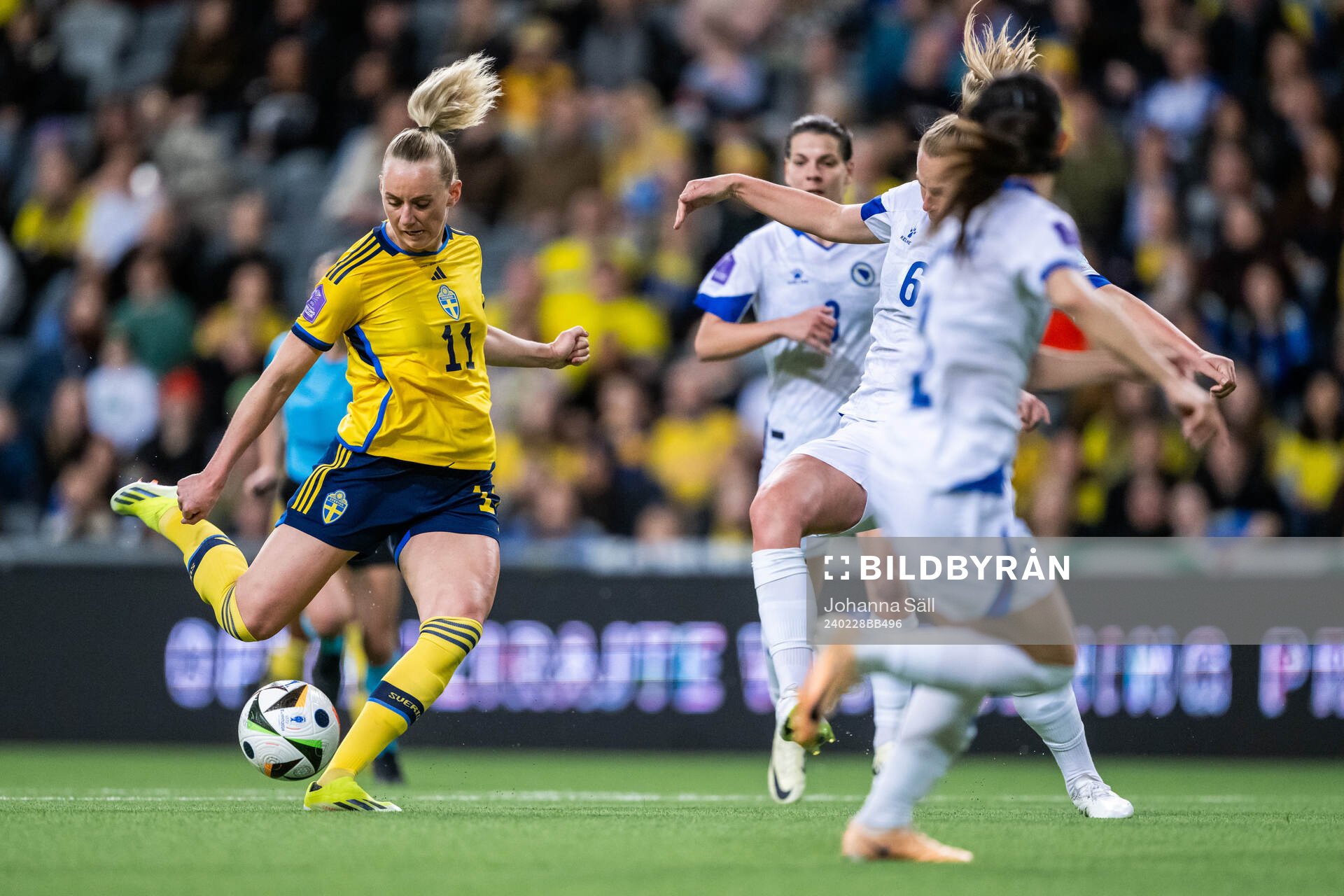 Stina Blackstenius of Sweden