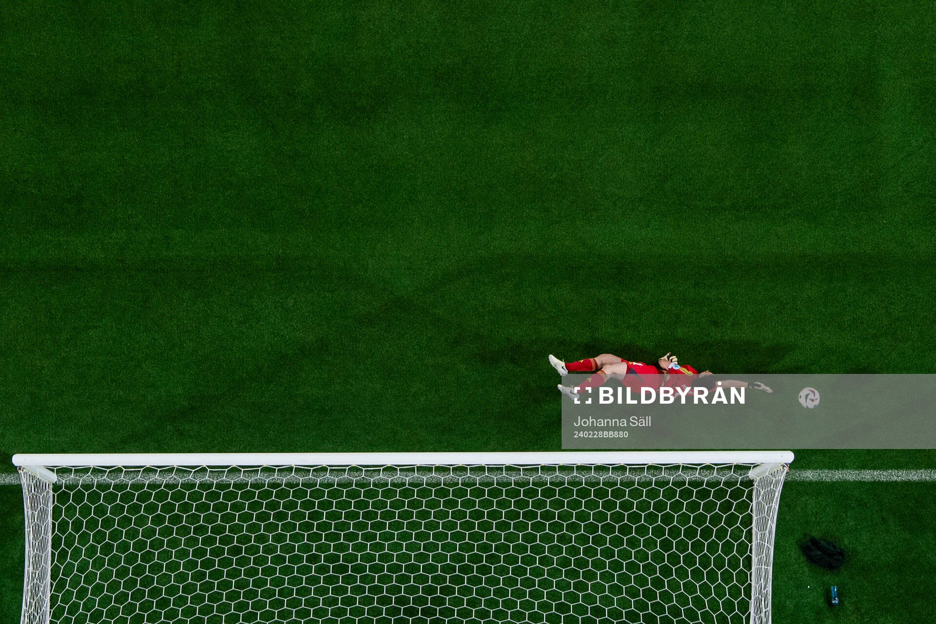 goalkeeper Zecira Musovic of Sweden