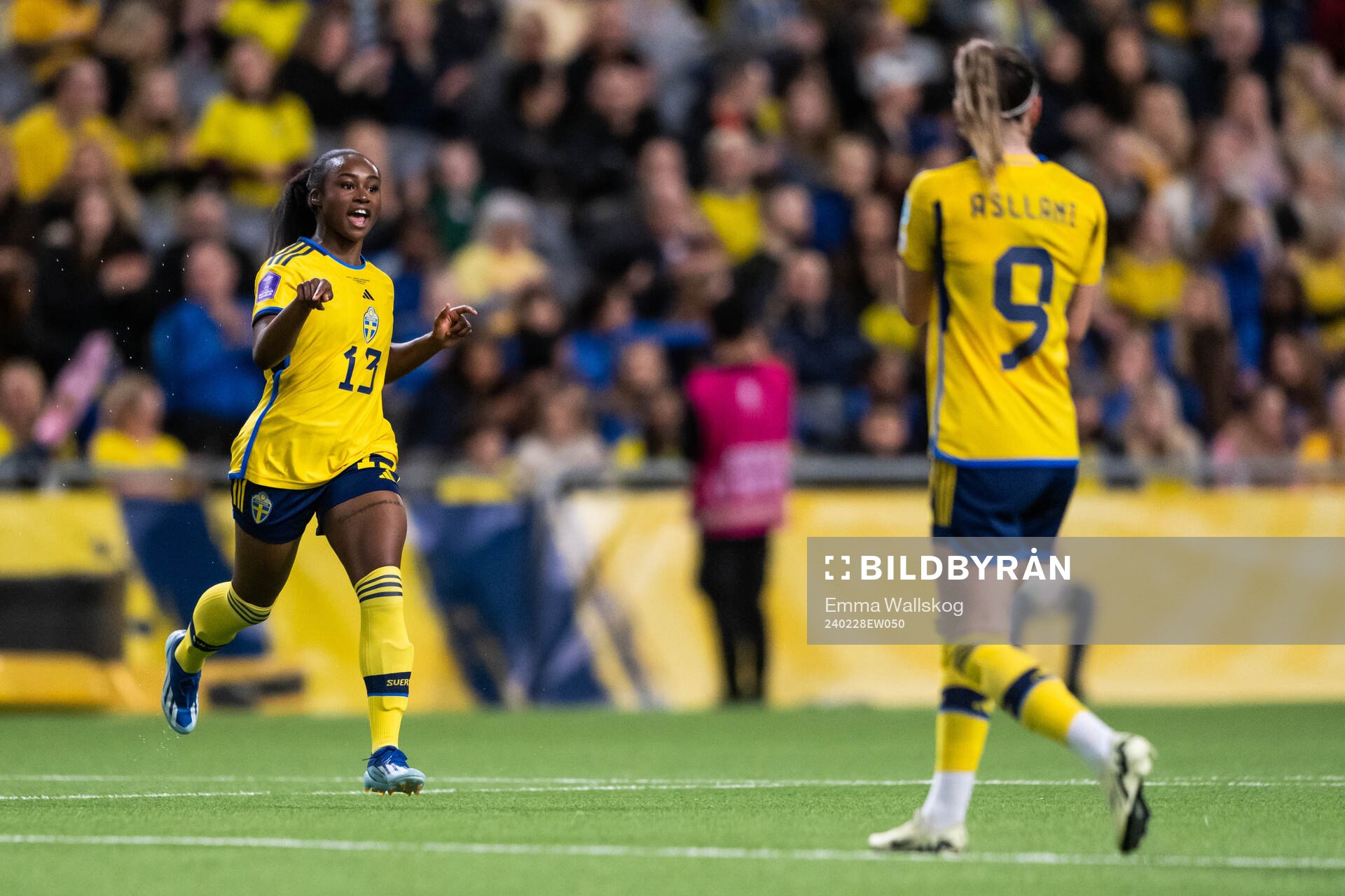Monica Jusu Bah of Sweden