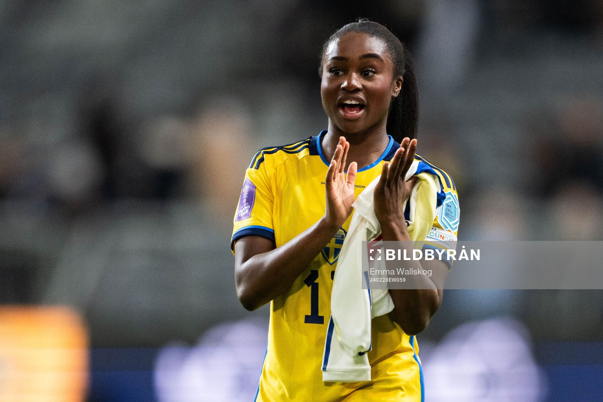 Monica Jusu Bah of Sweden