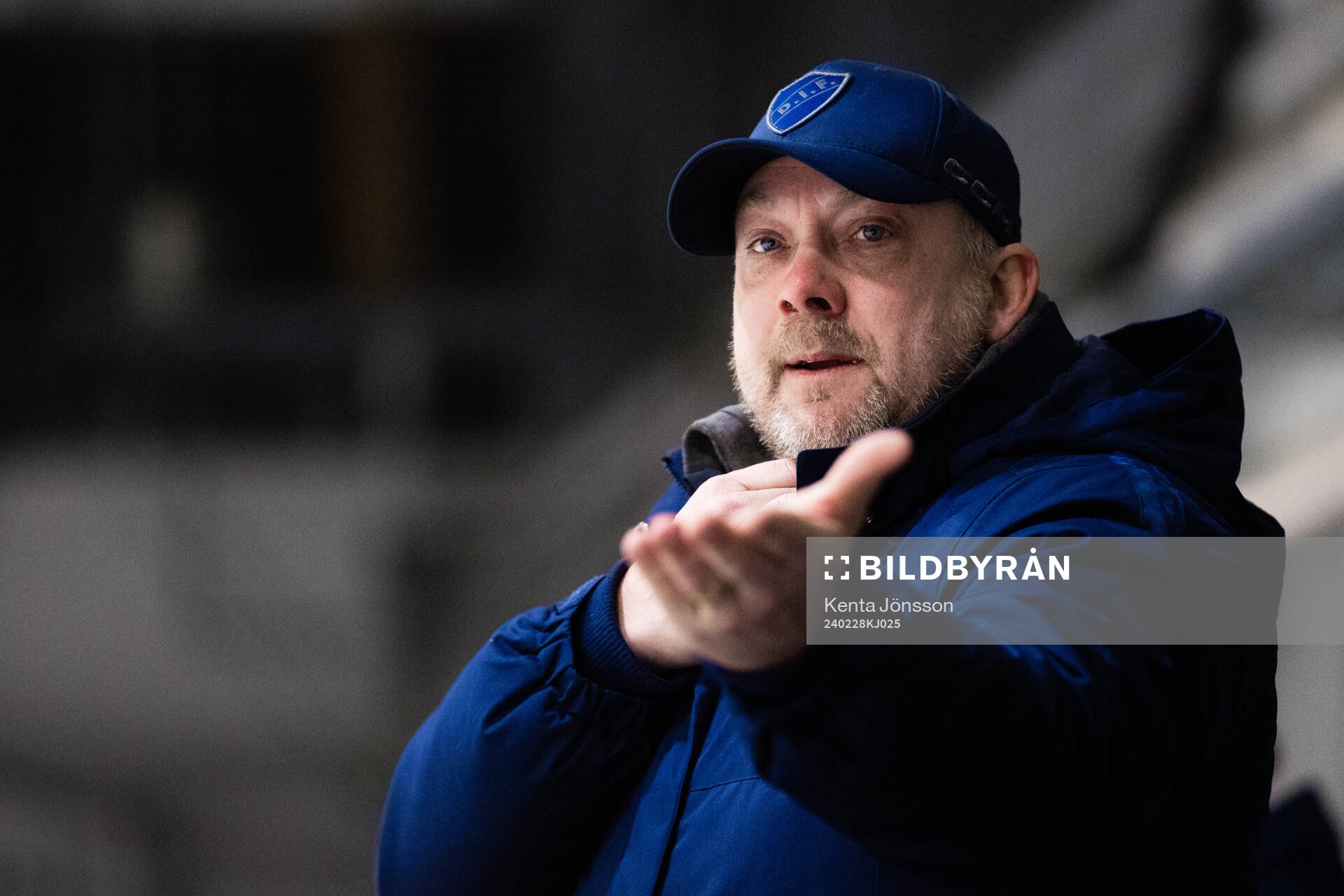 Djurgårdens tränare Rickard Hårdstam