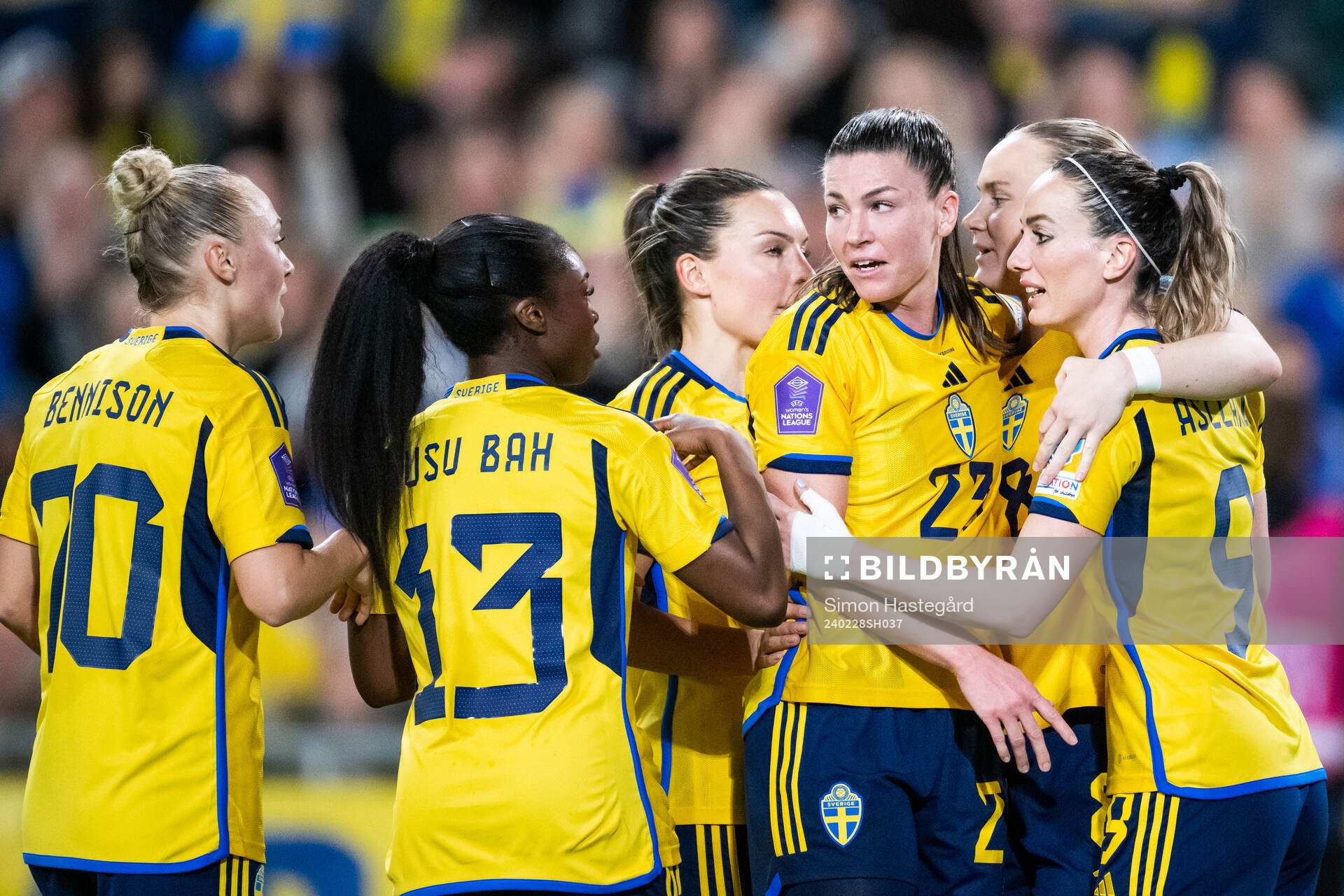Monica Jusu Bah, Johanna Rytting Kaneryd, Pauline