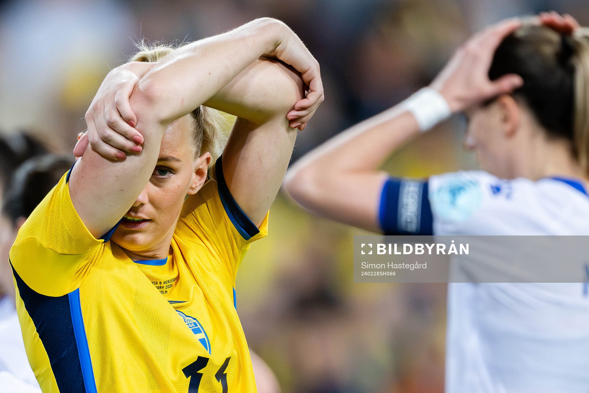 Stina Blackstenius of Sweden