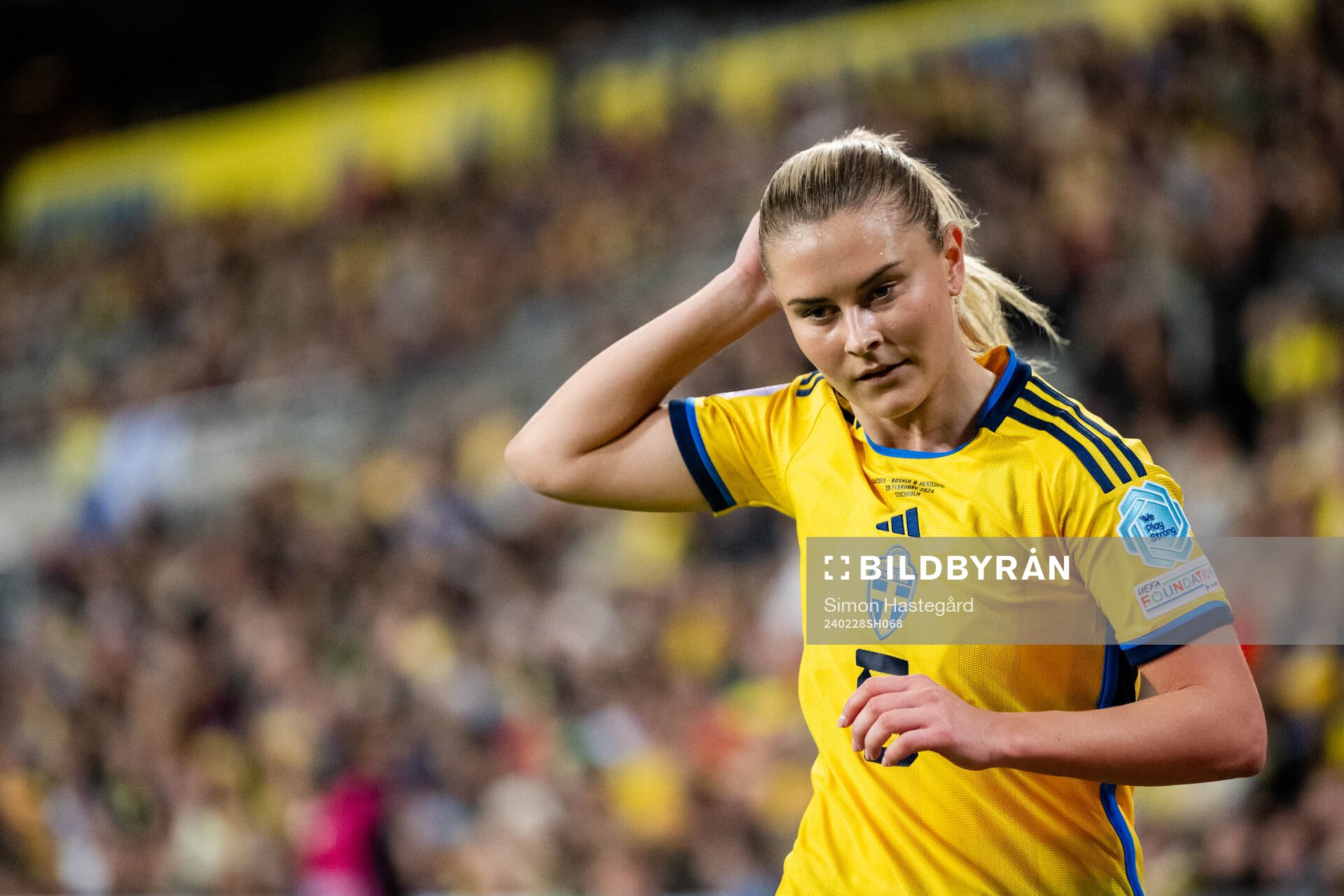 Amanda Nildén of Sweden