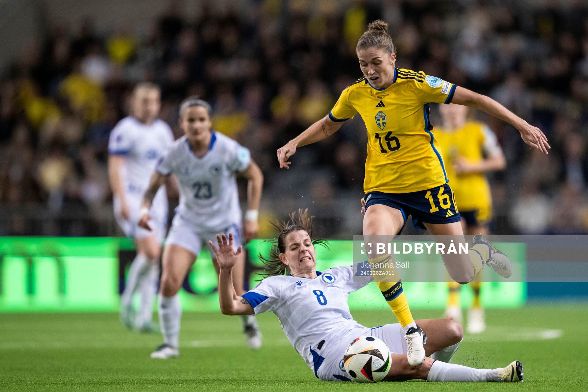 Marija Aleksic of Bosnia and Herzegovina and Filippa