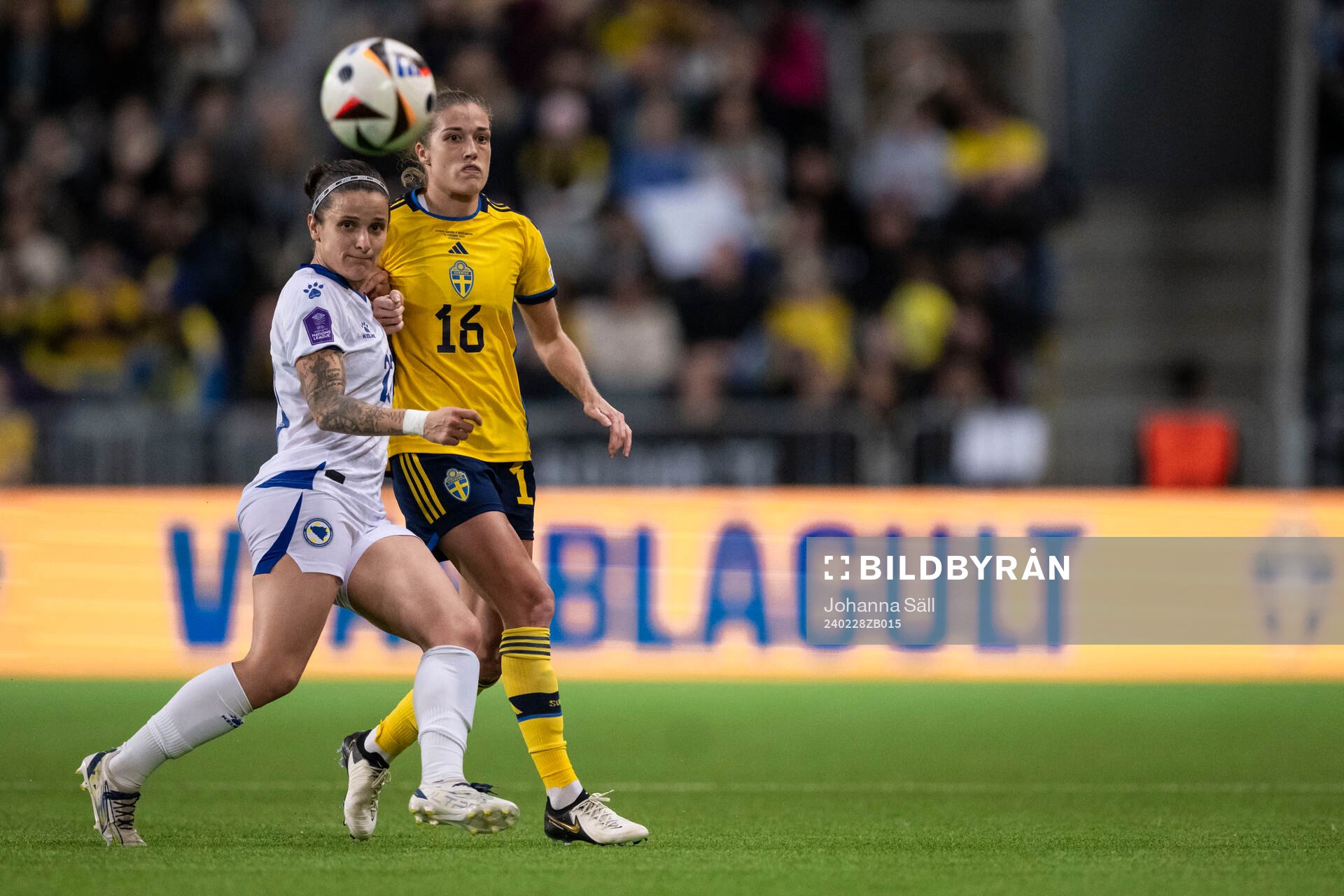 Aida Hadžic of Bosnia and Herzegovina and Filippa