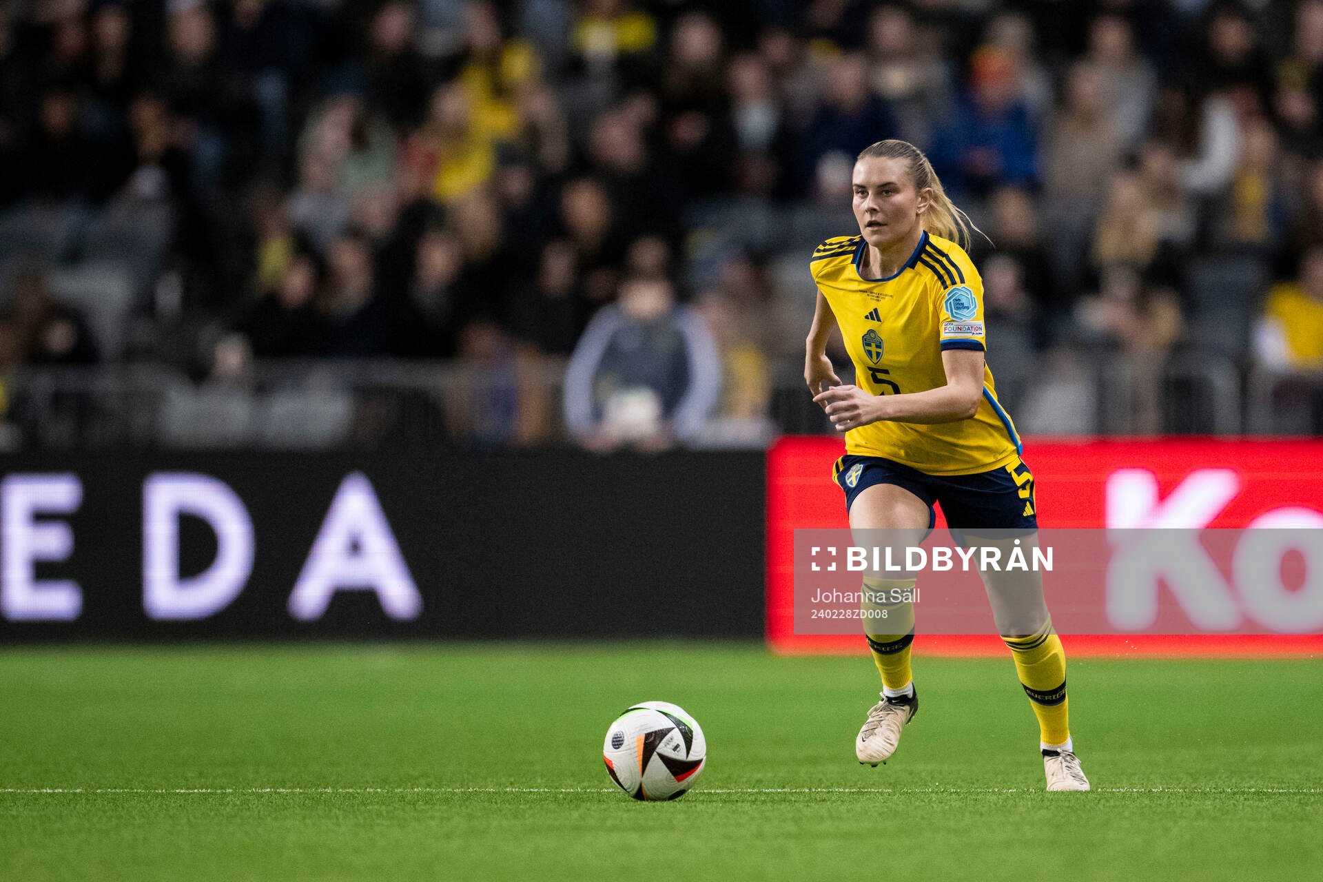 Amanda Nildén of Sweden
