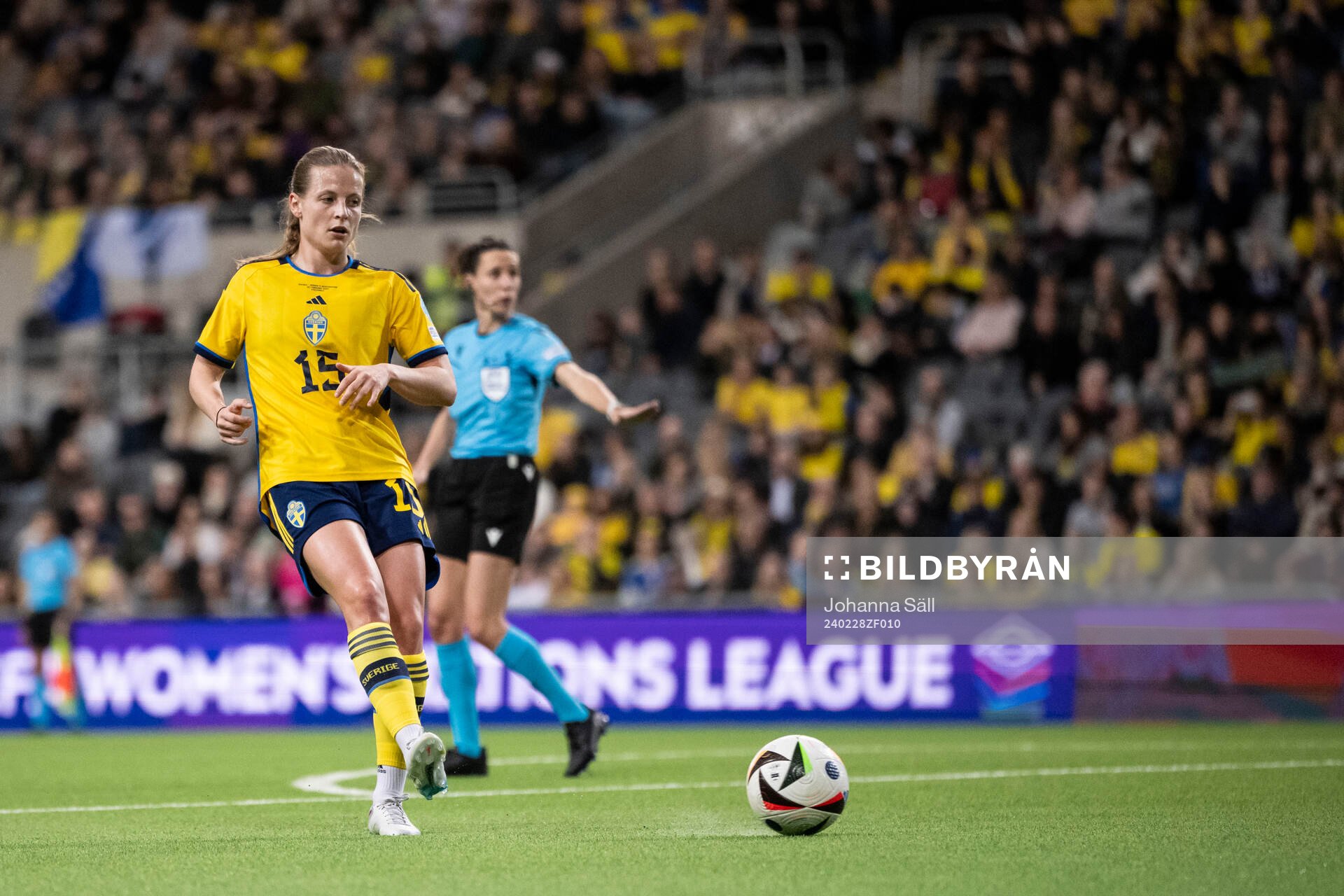 Anna Anvegård of Sweden