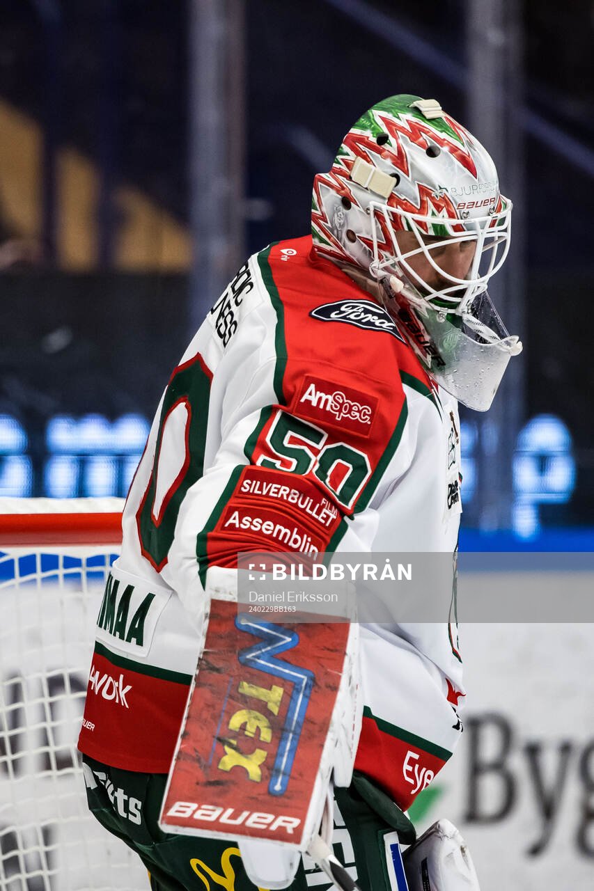 Frölundas målvakt Frans Tuohimaa