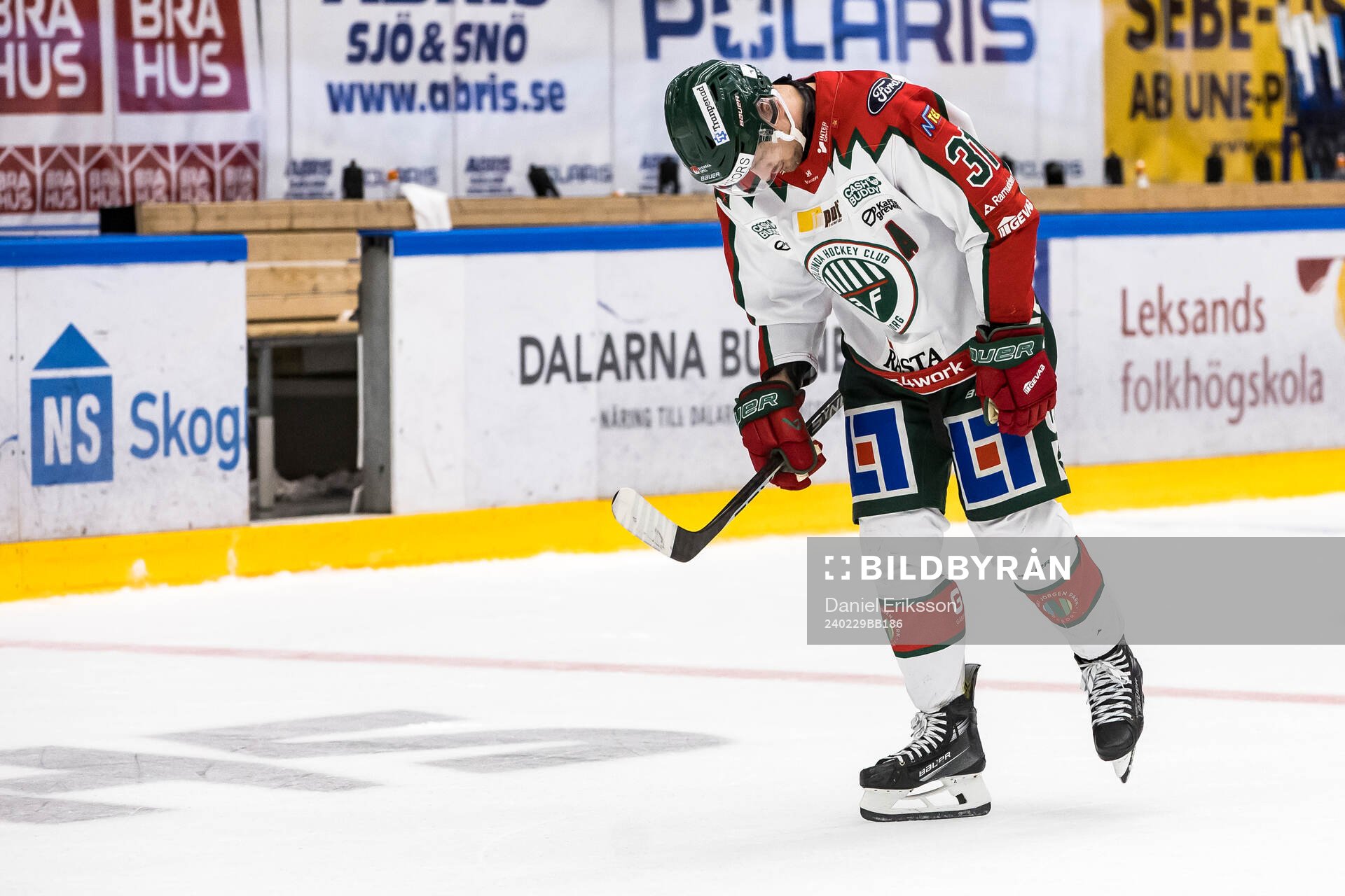 Frölundas Nicklas Lasu deppar