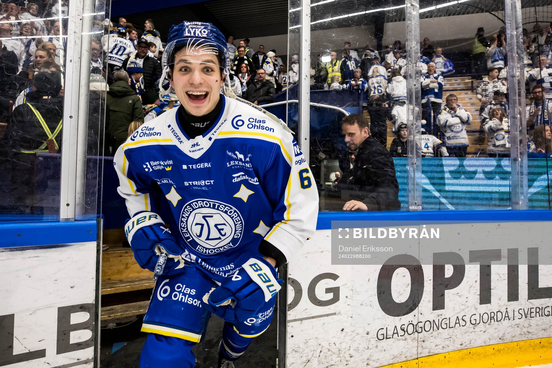 Leksands Alexander Lundqvist utsedd till matchens krigare