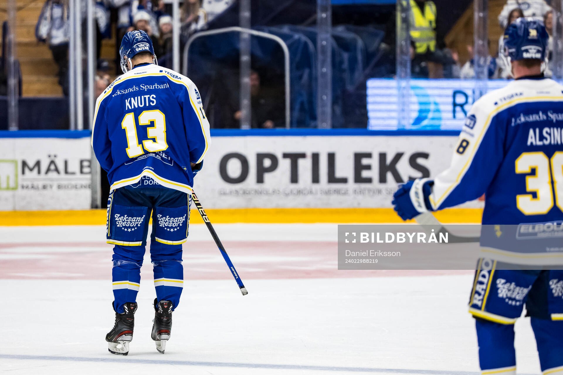 Leksands Jon Knuts lämnar isen