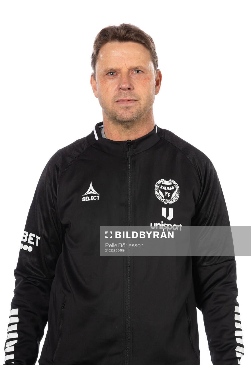 Kalmars hjälptränare Johan Steglander