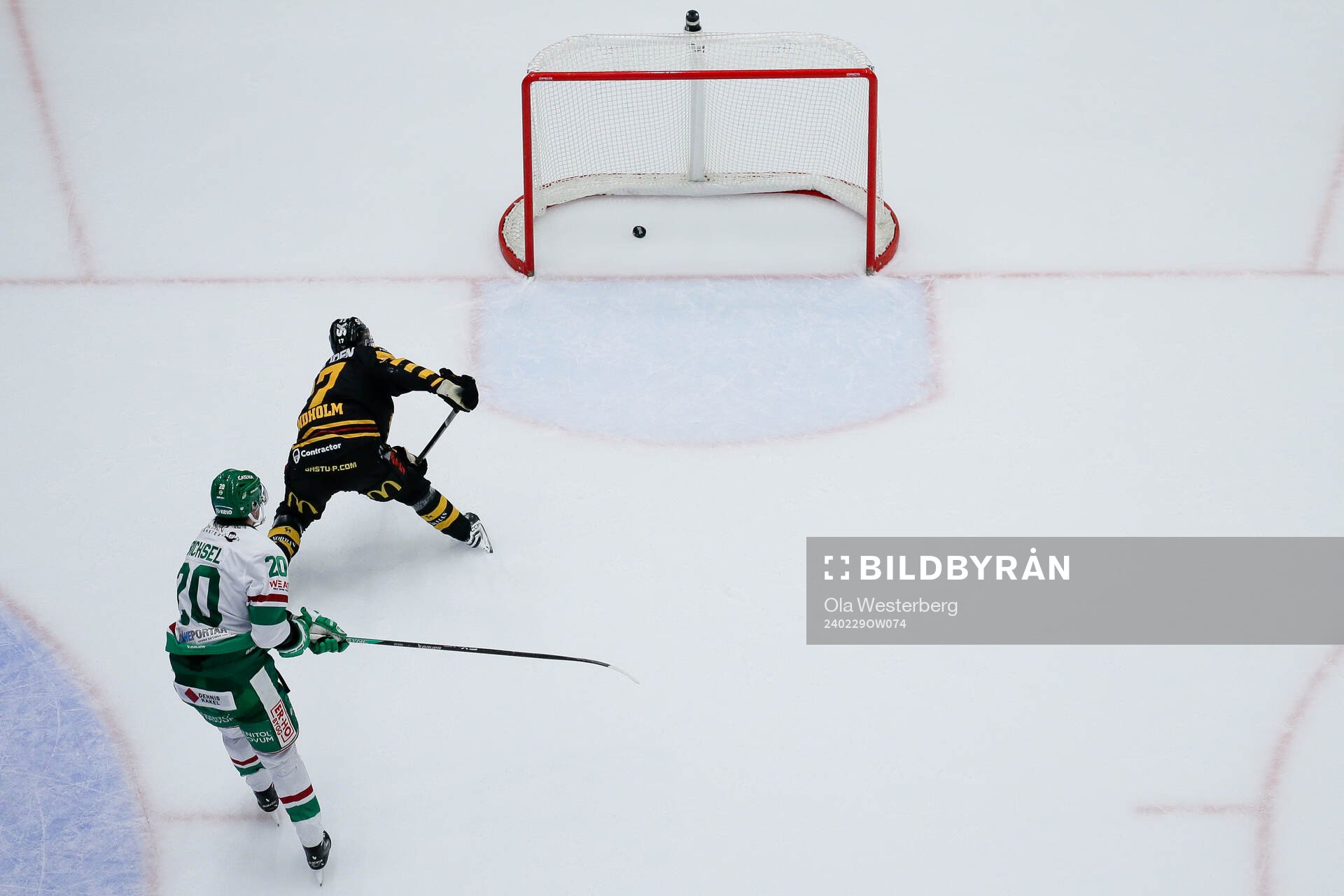 Skellefteås Pär Lindholm gör mål med 0,3 sekunder kvar