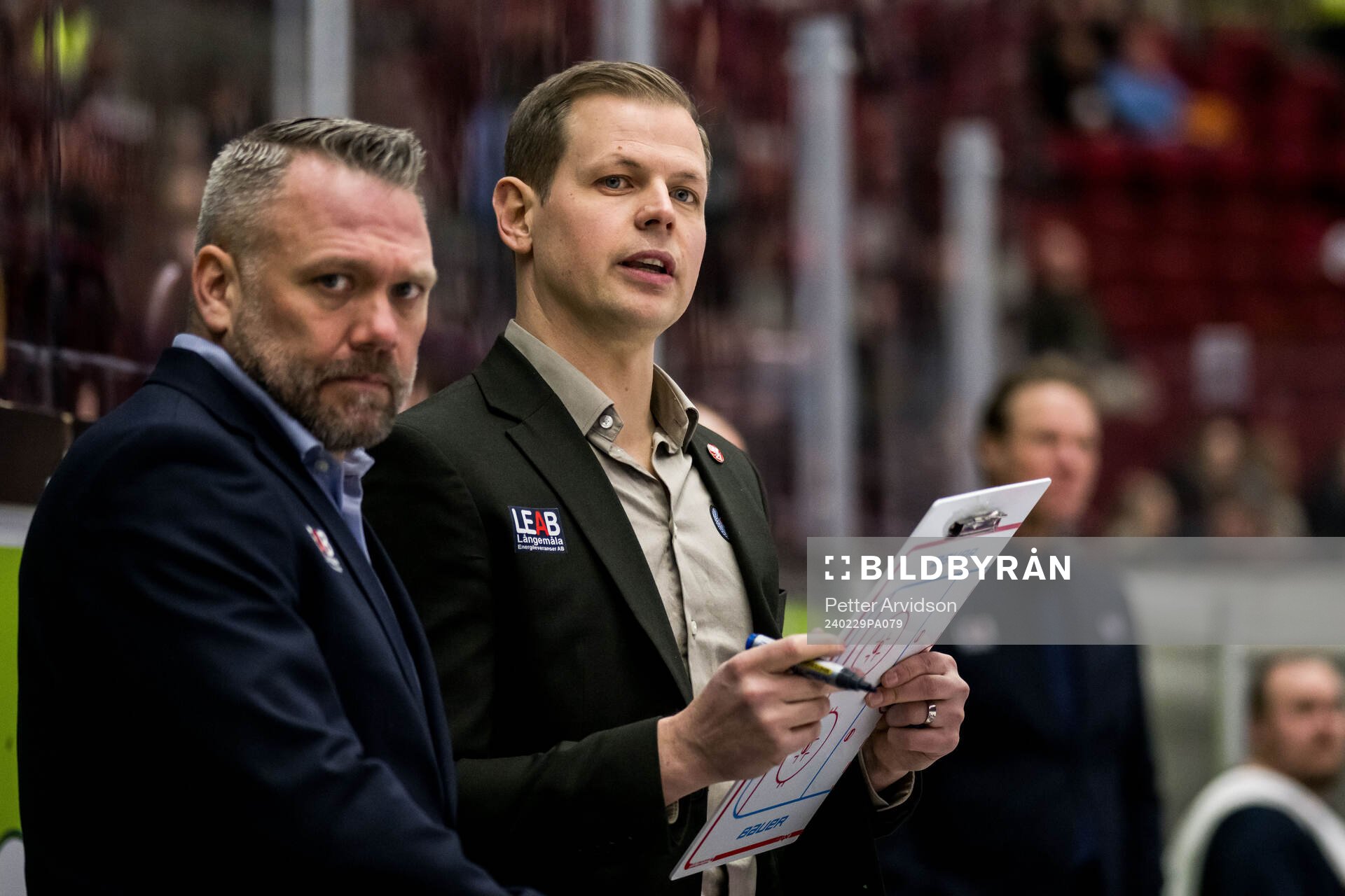 Oskarshamns tränare Martin Filander