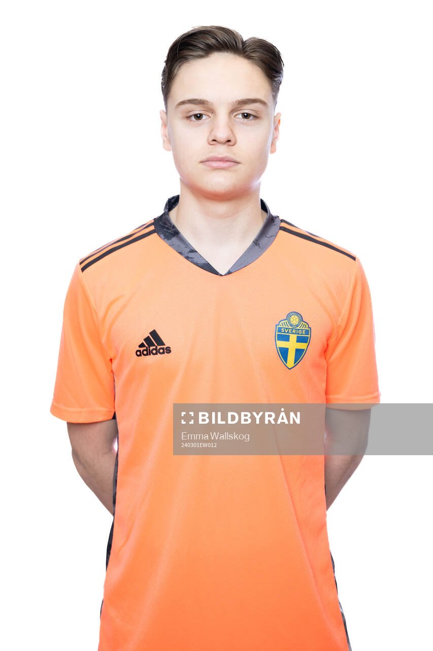 Linus Dahlgren poserar för ett porträtt