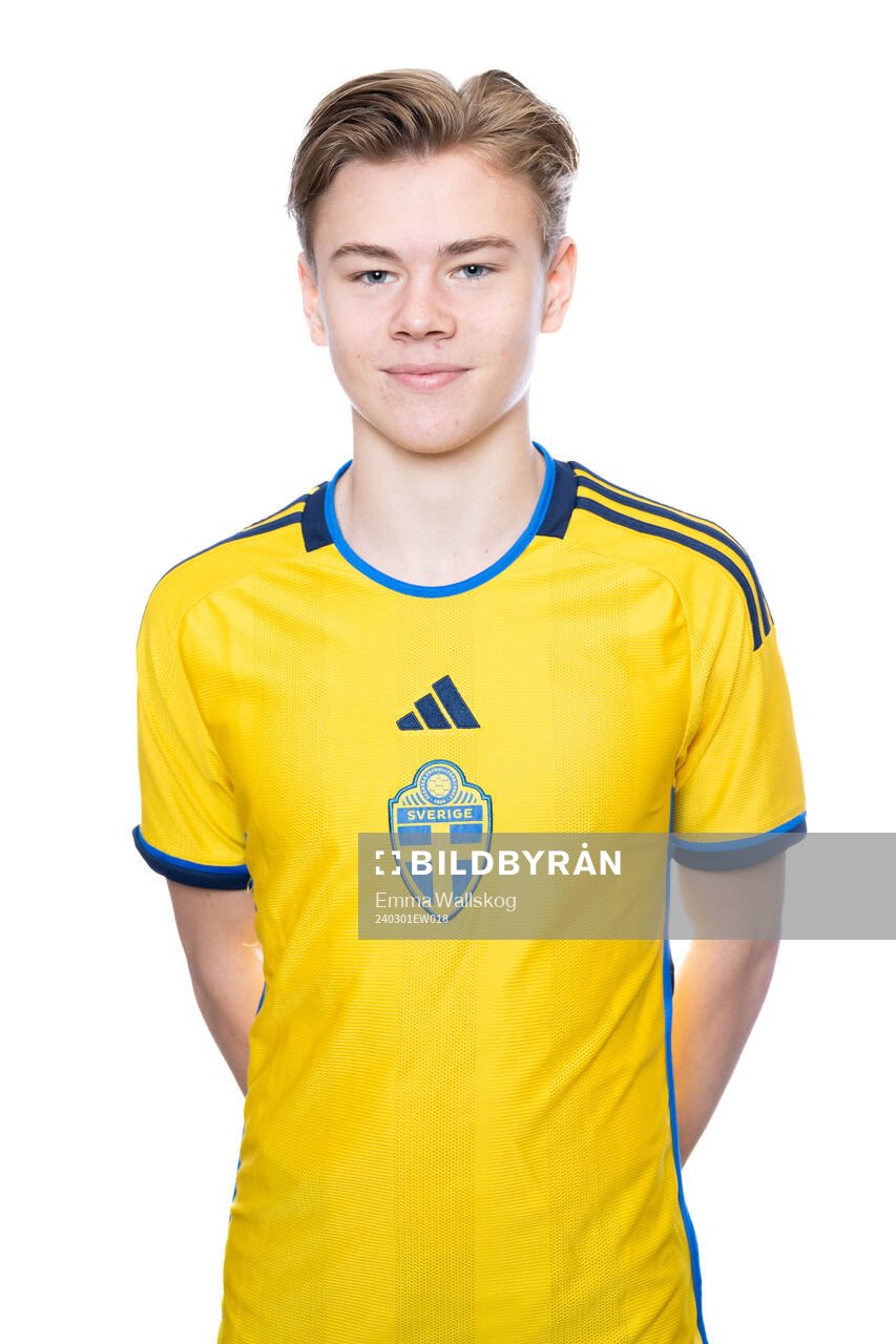 Charlie Nildén poserar för ett porträtt