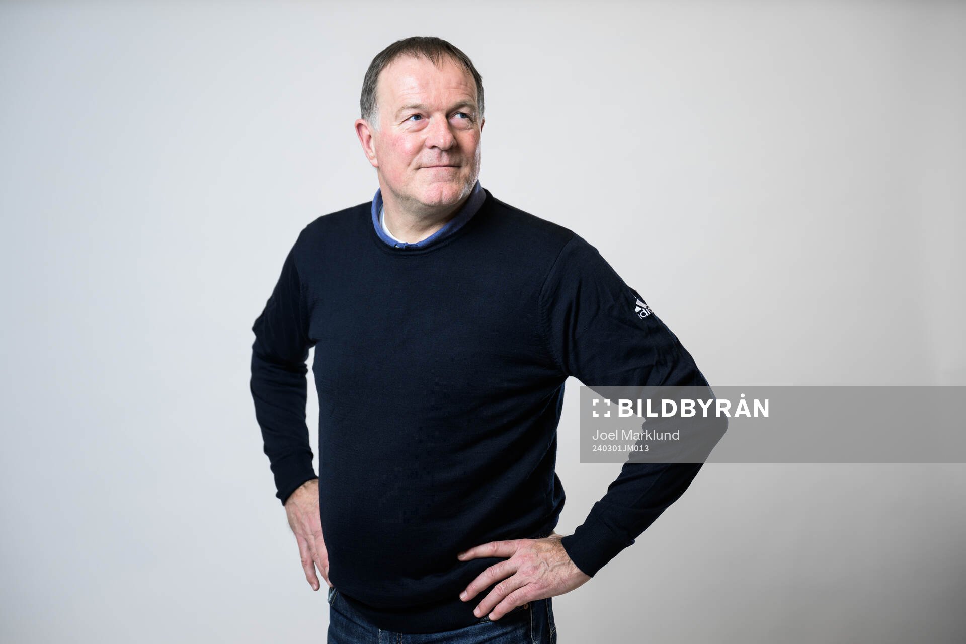 Assistant coach Remy Reijnierse of the Swedish national football team poses for a portrait on March 1, 2024 in Stockholm. 