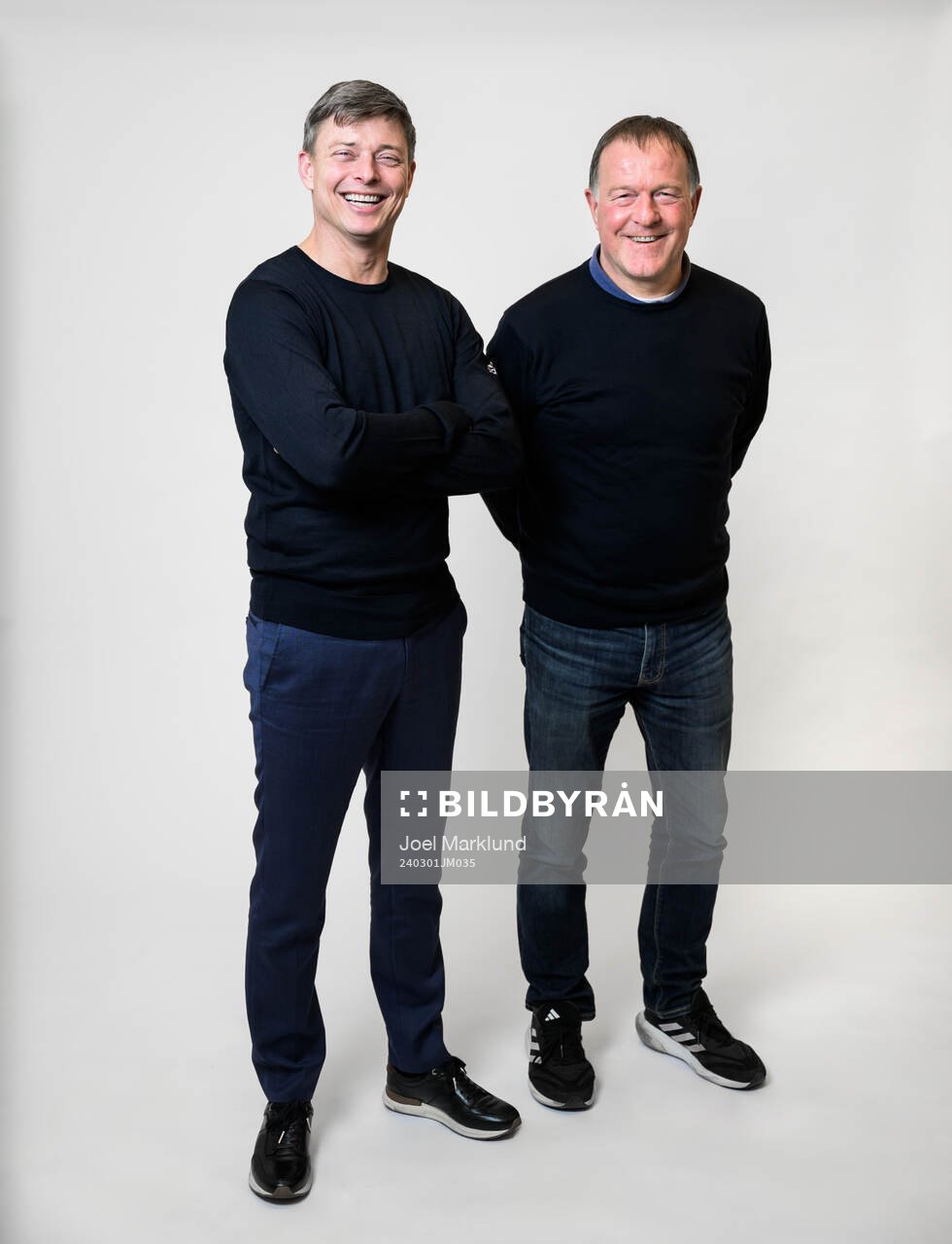 Head coach Jon Dahl Tomasson and assistant coach Remy
