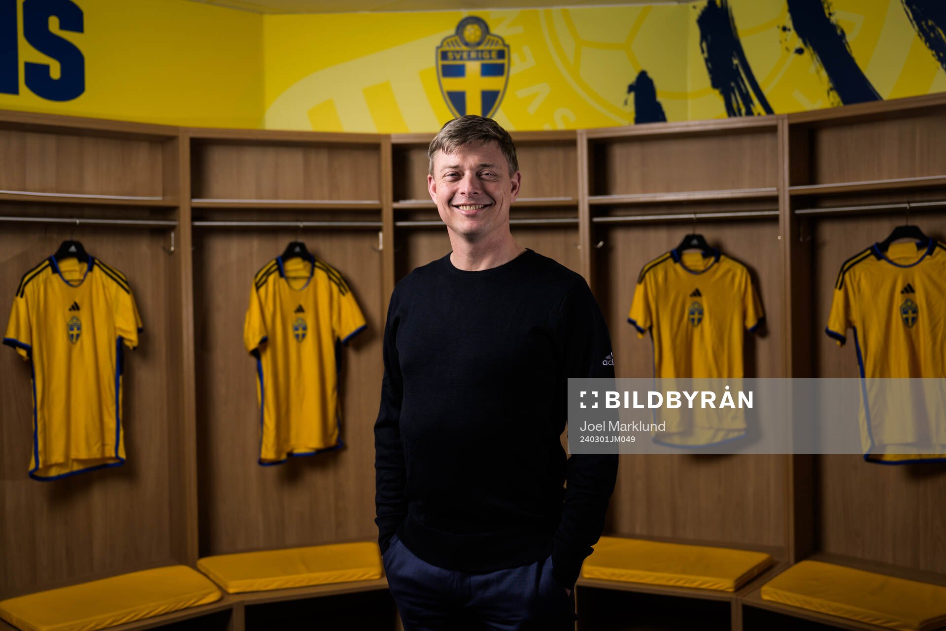 Jon Dahl Tomasson, head coach of the Swedish national