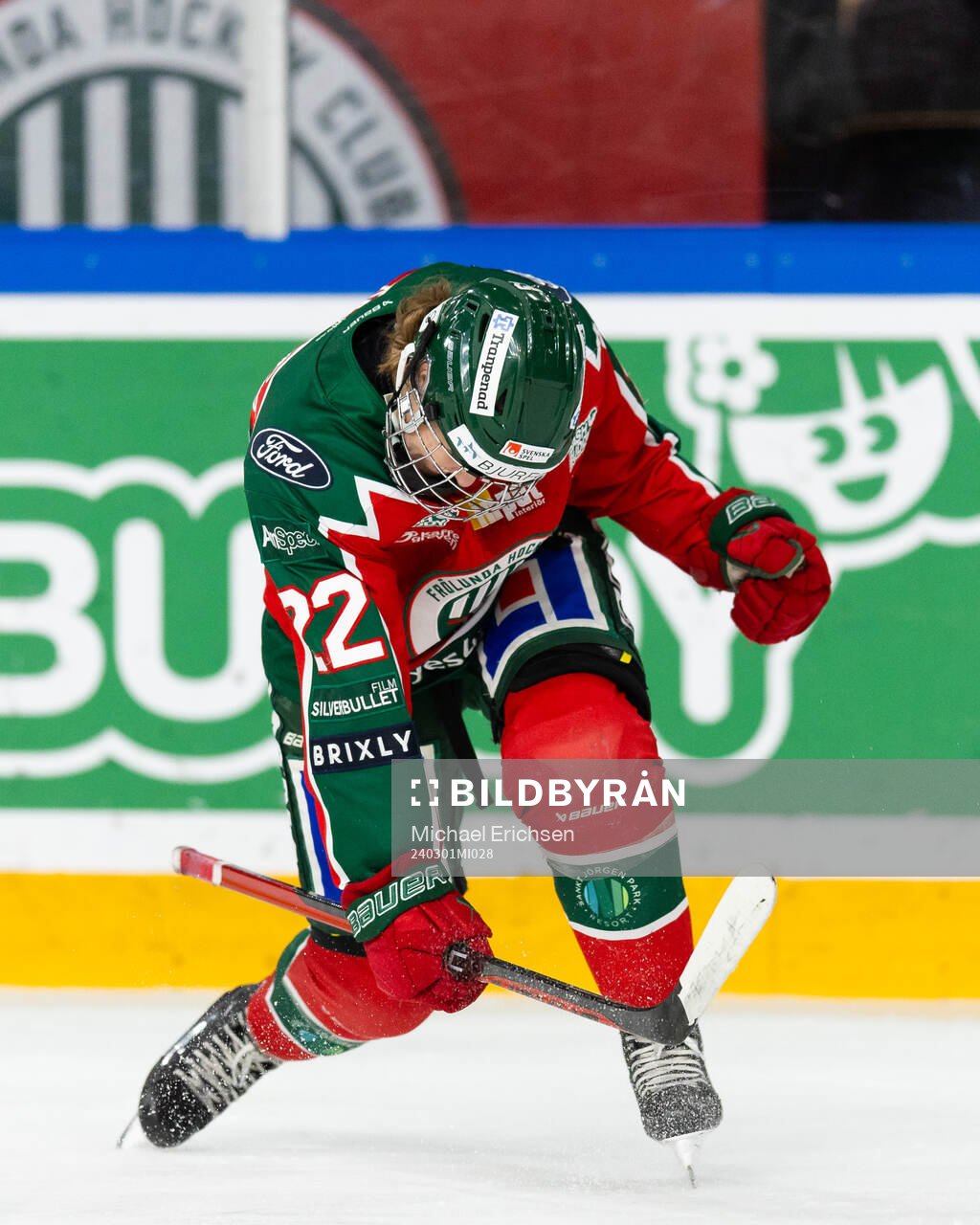 Frölundas Andrea Dalen jublar