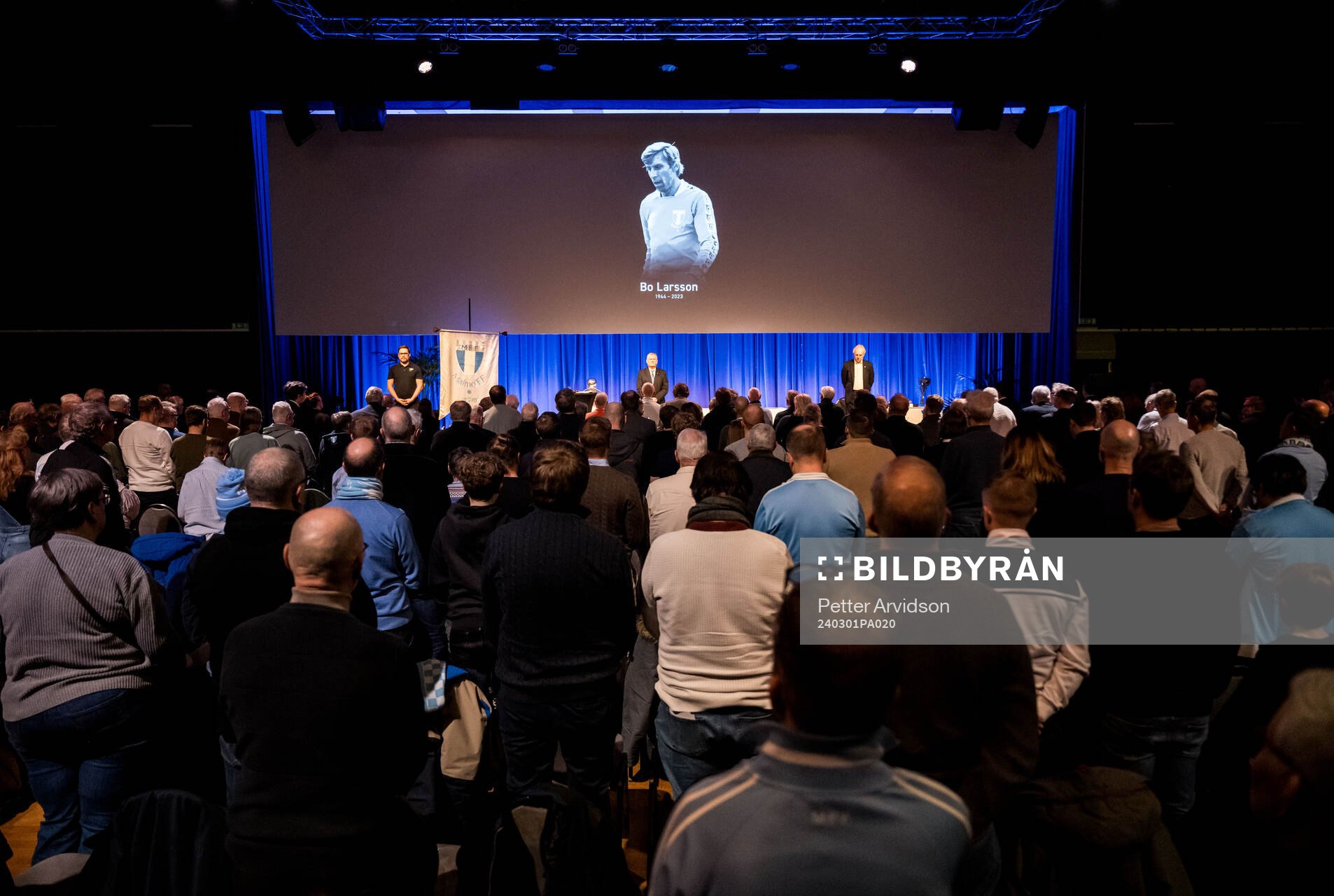 Tyst minut till minne av Bo Bosse Larsson