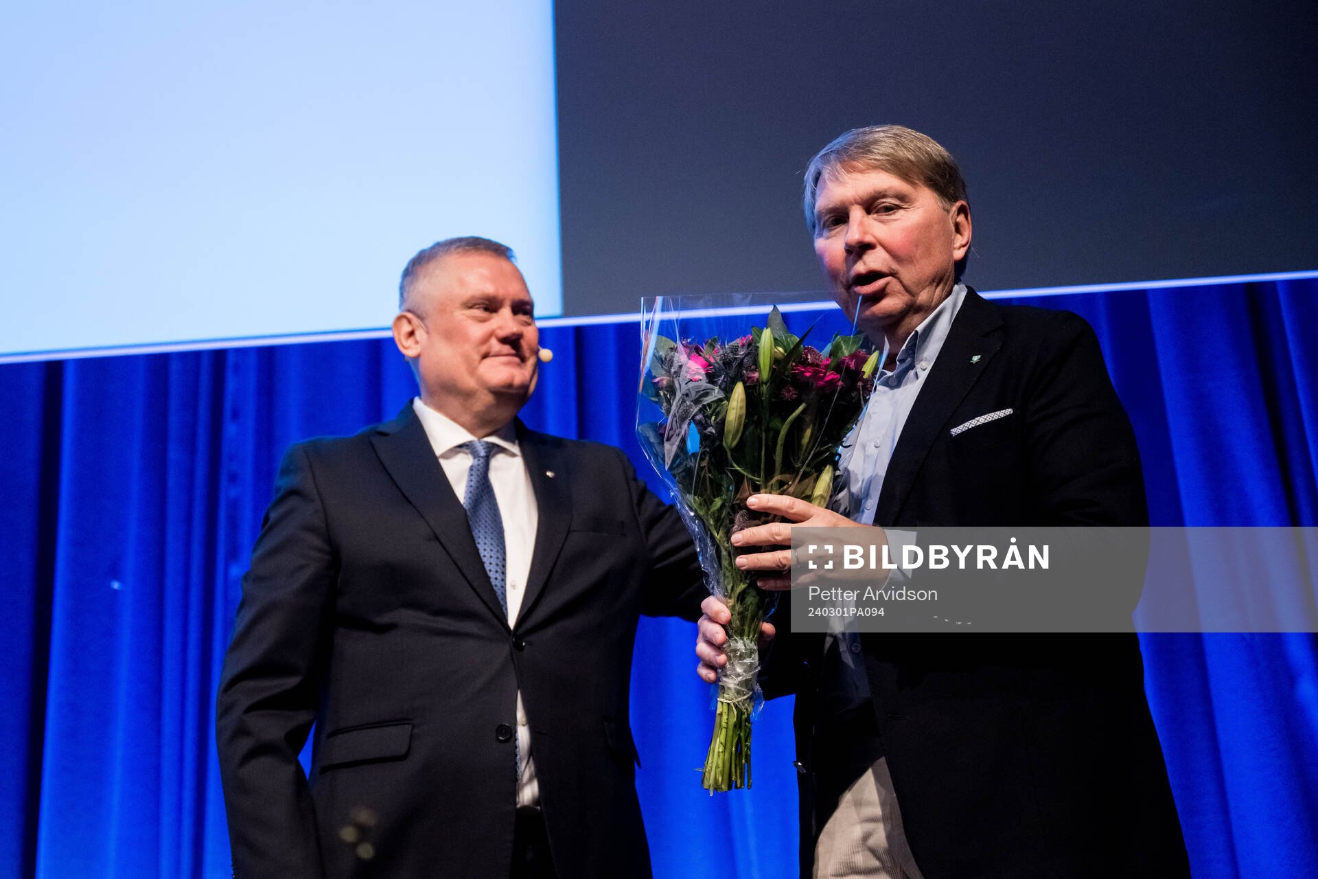 Malmö FFs ordförande Anders Pålsson och valberedningens