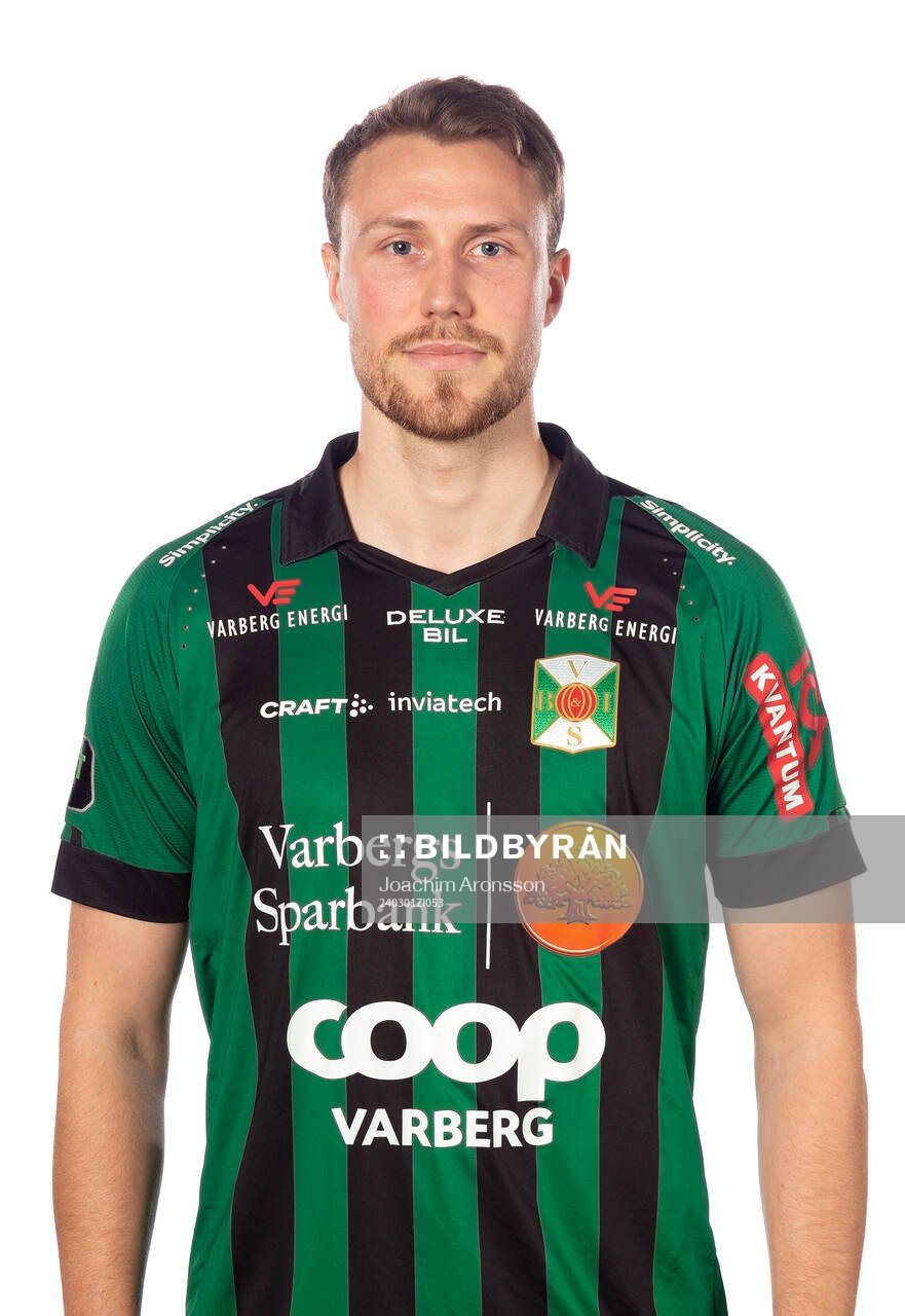 Varbergs Niklas Dahlström poserar för ett porträtt den 1 mars 2024 i Varberg.