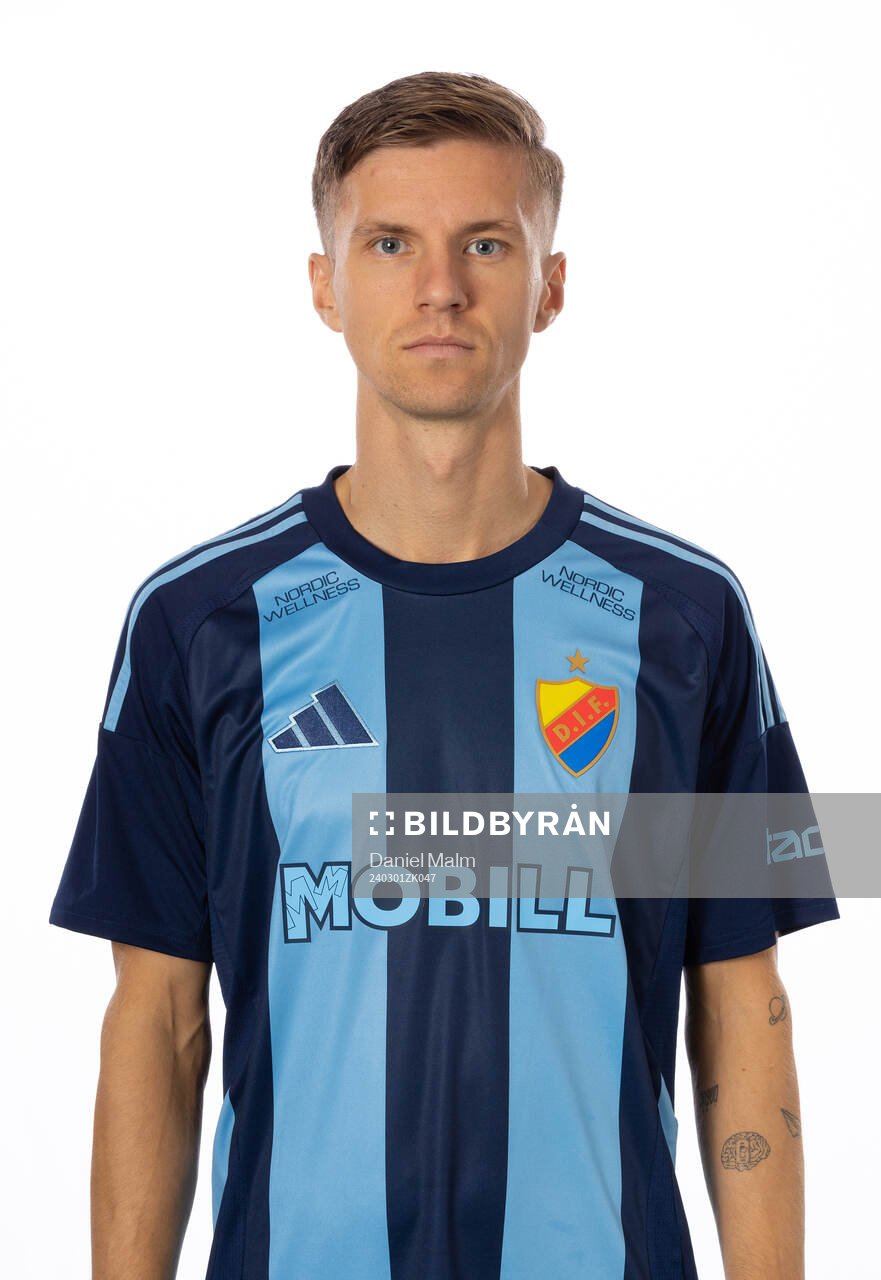 Djurgårdens Samuel Leach Holm