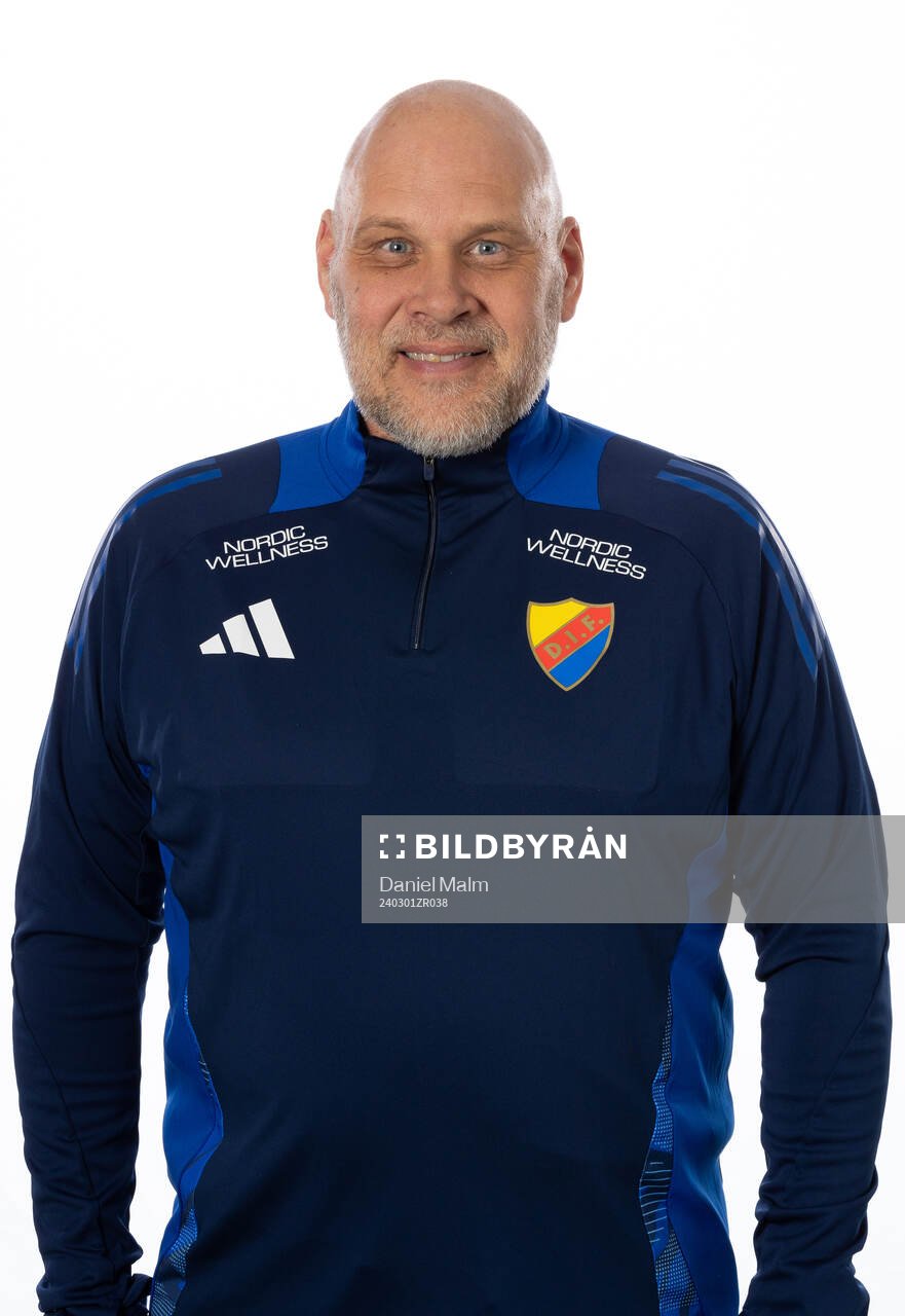 Djurgårdens materialförvaltare Patrik Eklöf
