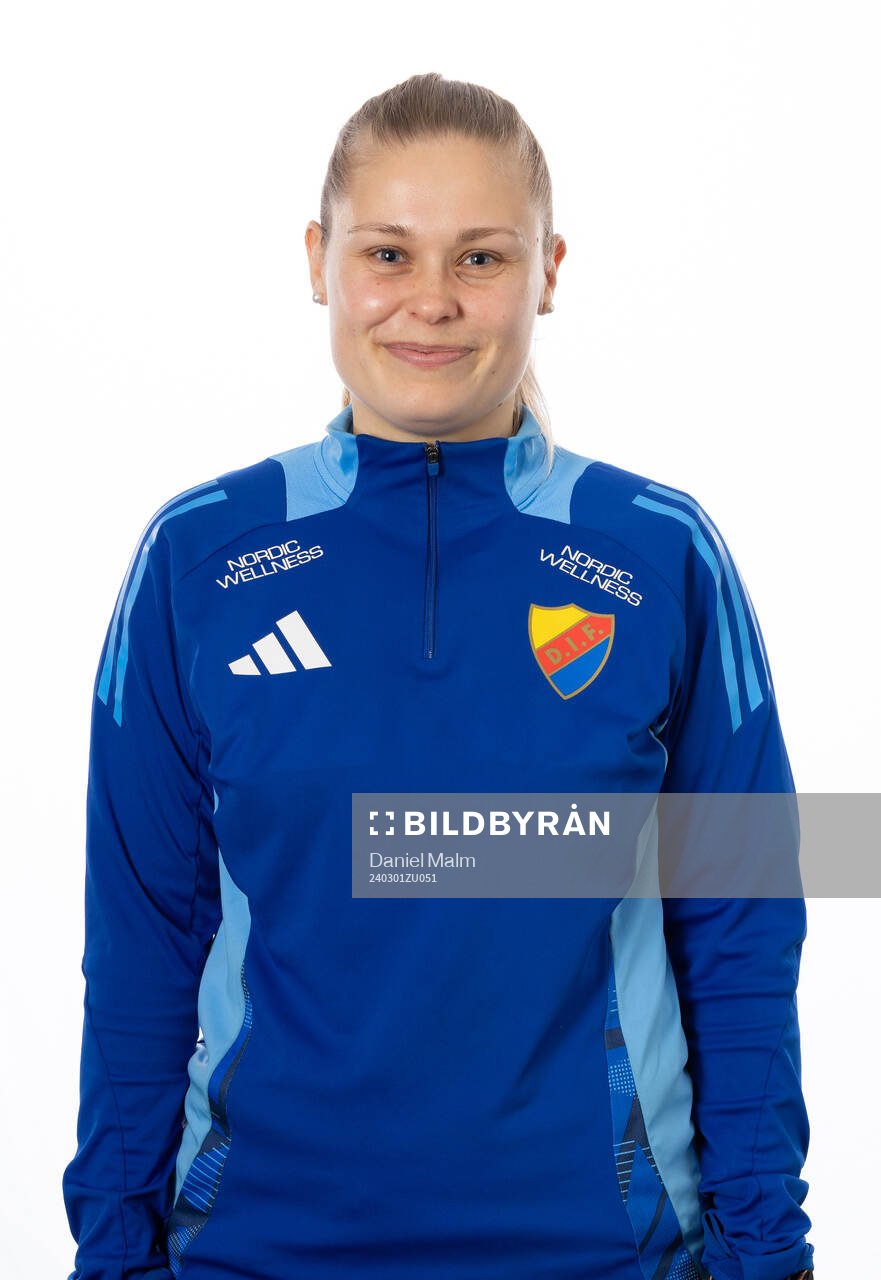 Djurgårdens fysiolog Sofia Lindström