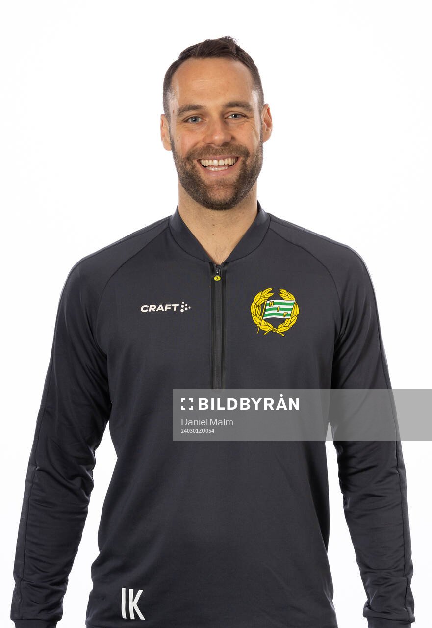 Hammarbys team manager Igor Kubat