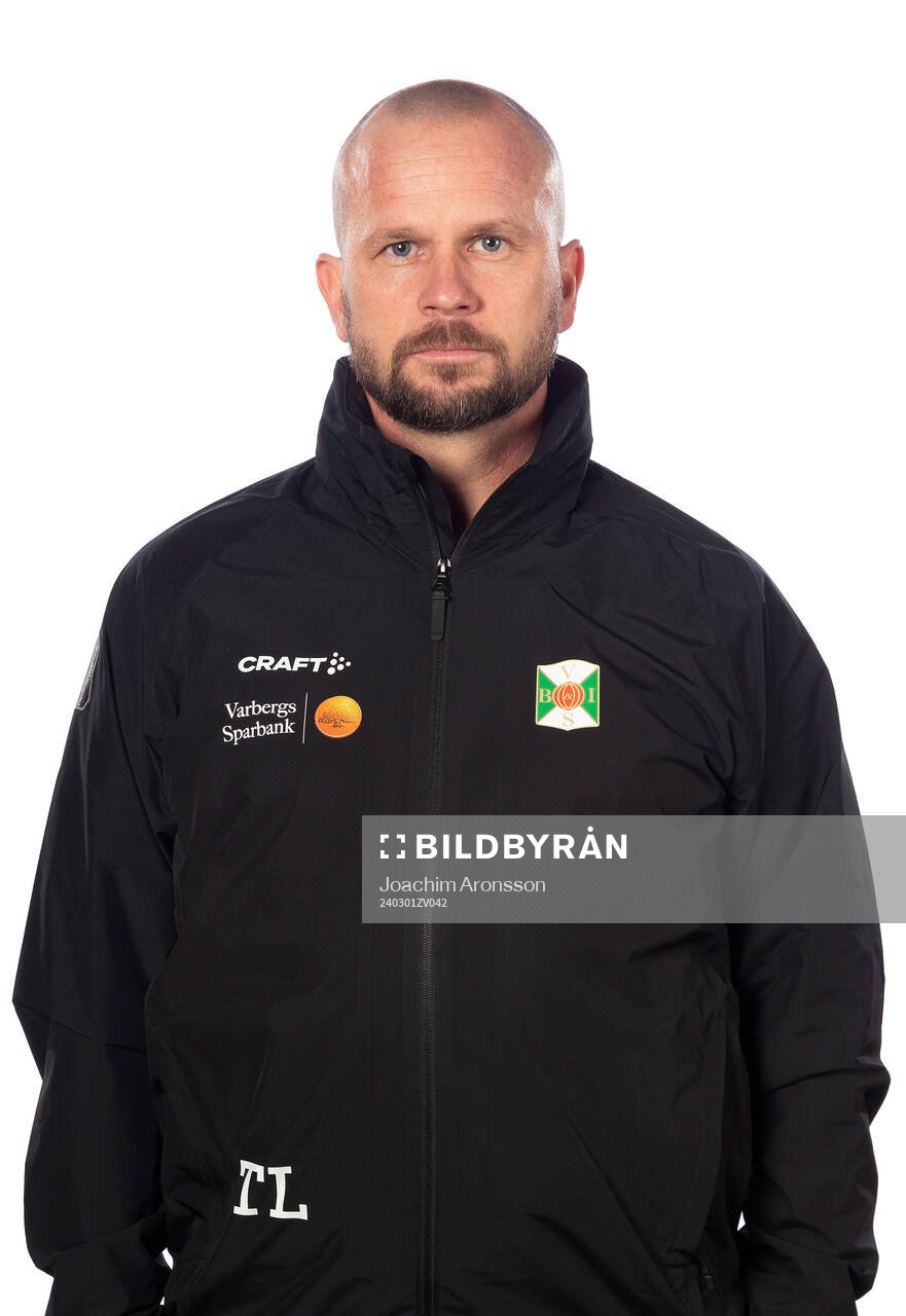 Varbergs tränare Tobias Linderoth
