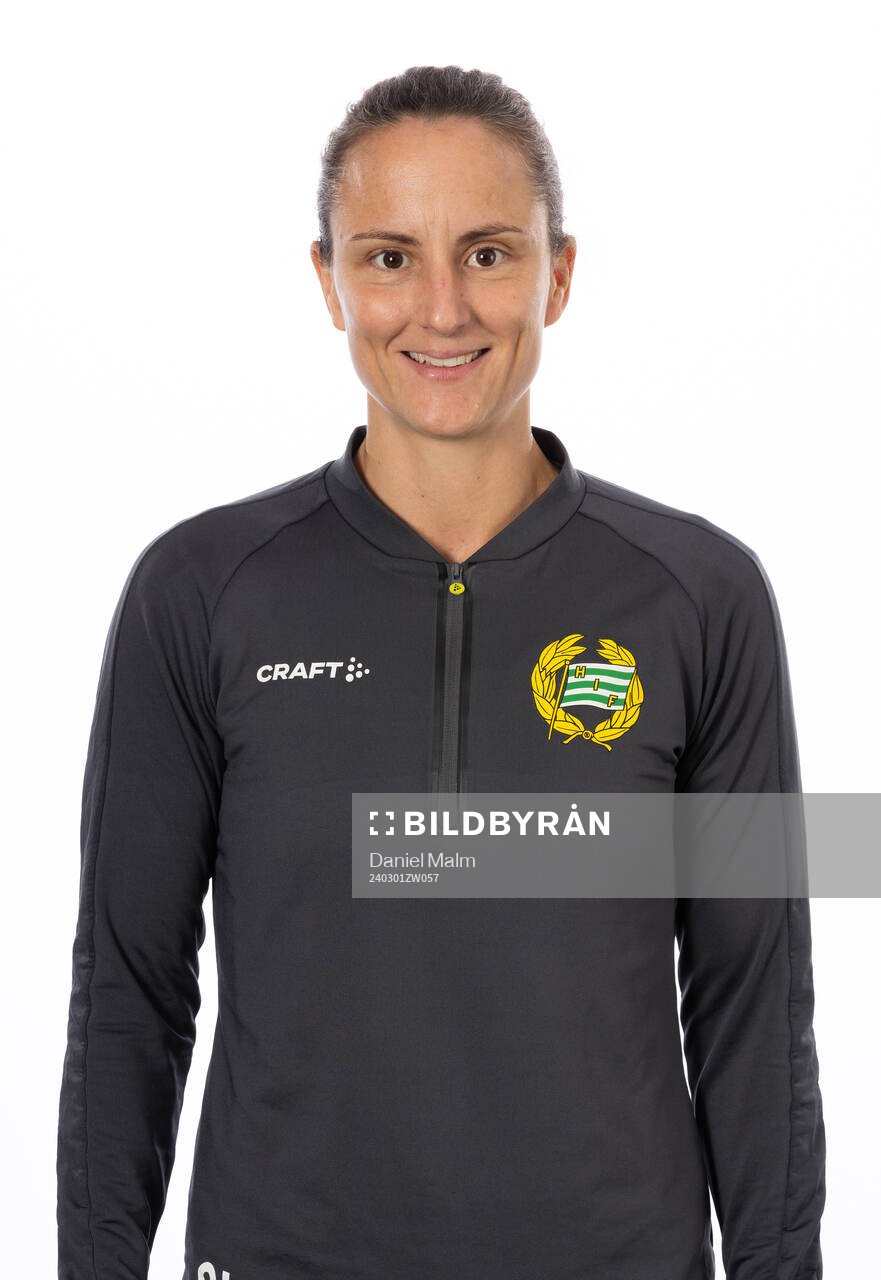 Hammarbys målvaktstränare Sofia Lundgren