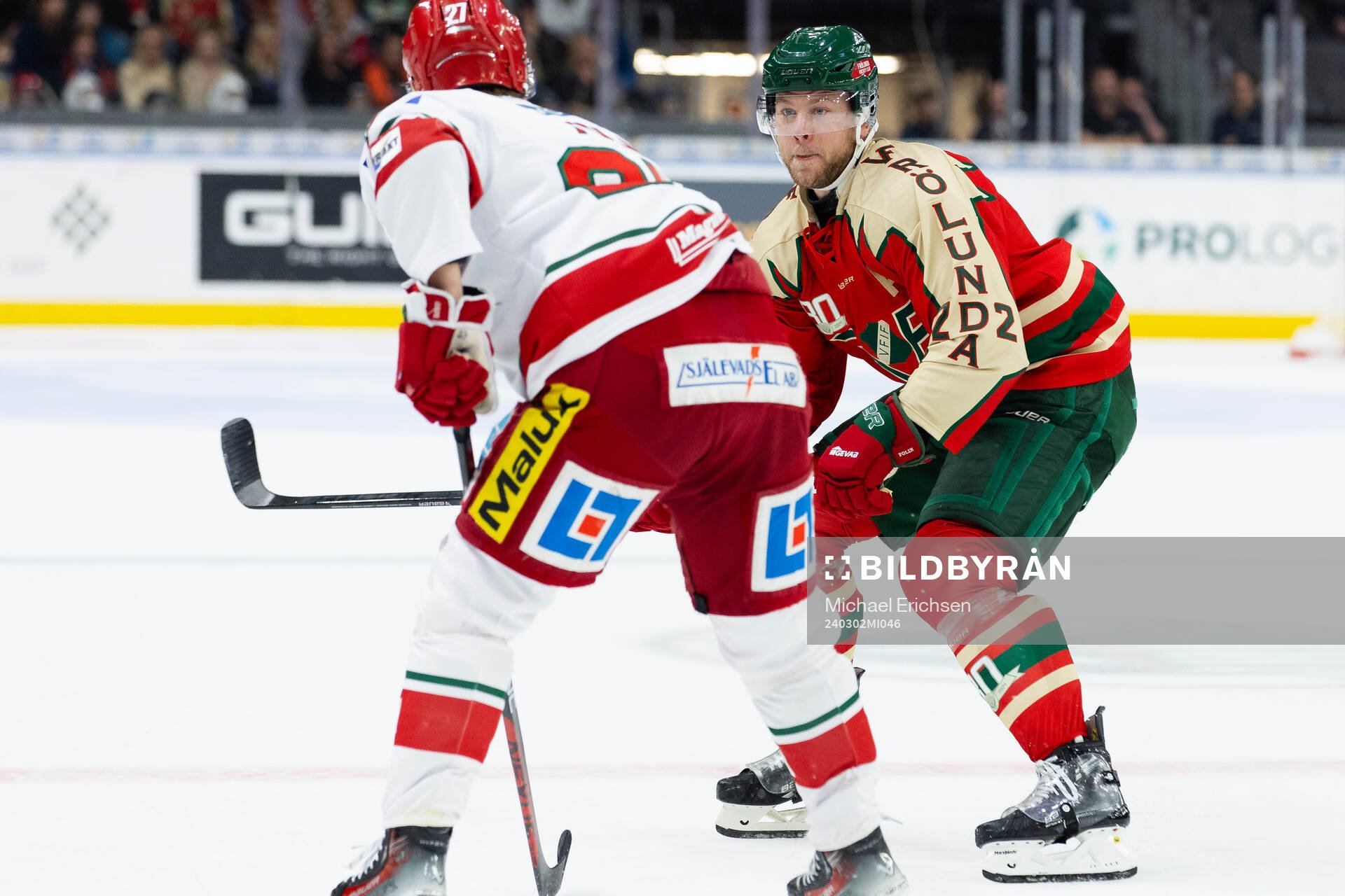 Frölundas Christian Folin och MoDos Niklas Folin