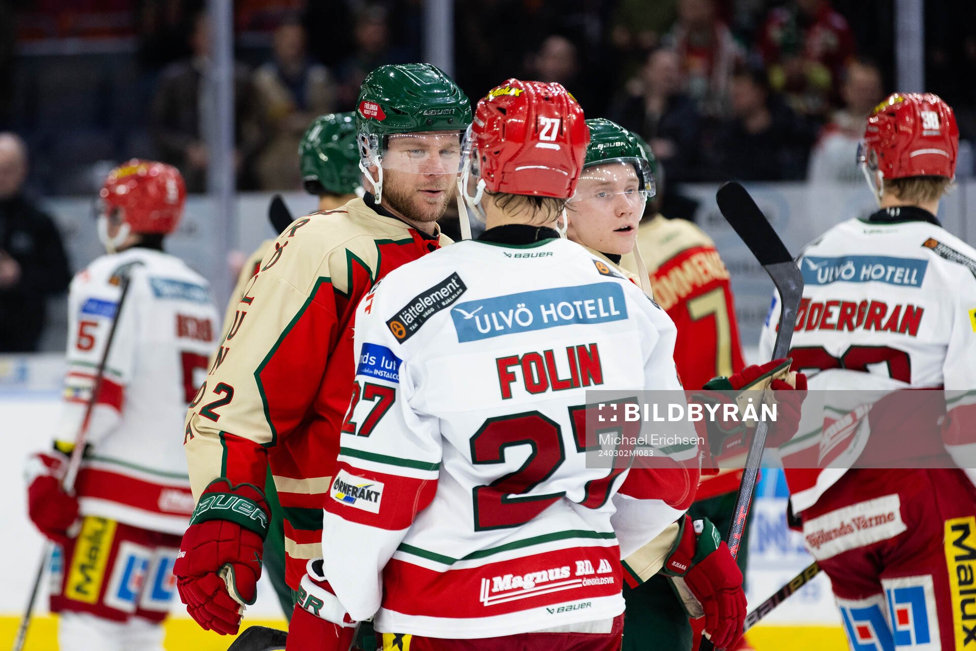 Frölundas Christian Folin och hans broder, MoDos Niklas